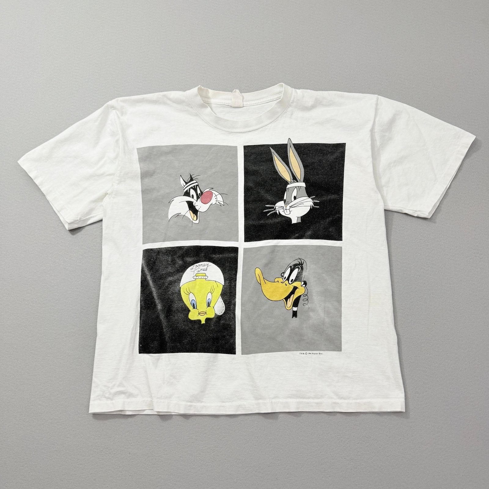 Vintage Vintage Looney Tunes Cartoon Comic Strip Shirt XL Tweety Size US XL / EU 56 / 4 - 1 Thumbnail