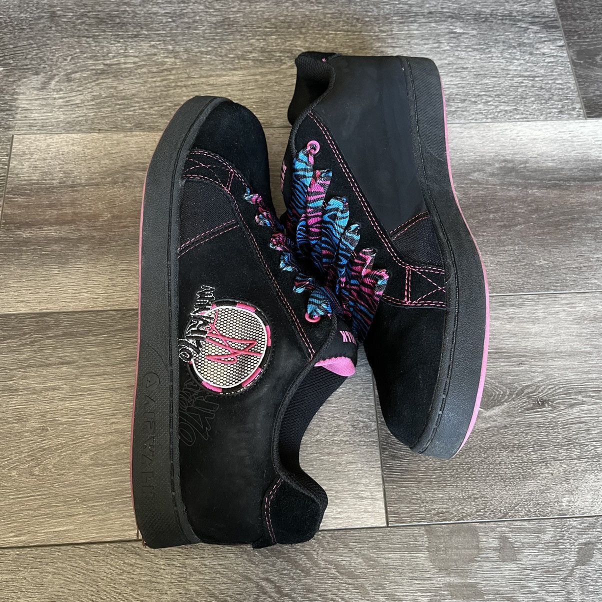 Airwalk Vintage Y2K Airwalk Karma Black Pink Skateboarding Low Shoes Size US 13 / EU 46 - 3 Thumbnail