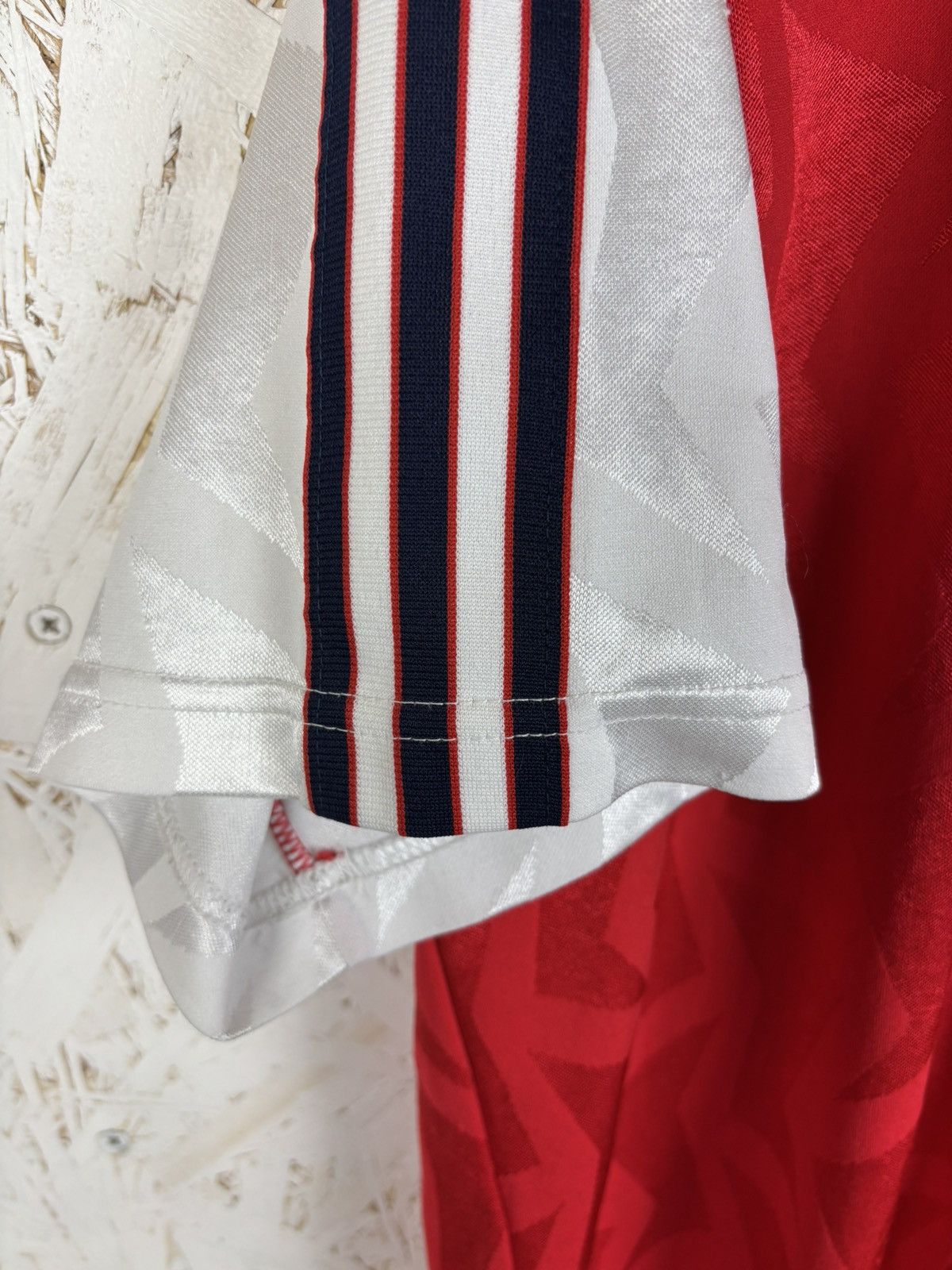Adidas 90s Adidas 1990/92 Arsenal Template Blank Soccer Jersey XL Size US XL / EU 56 / 4 - 3 Thumbnail