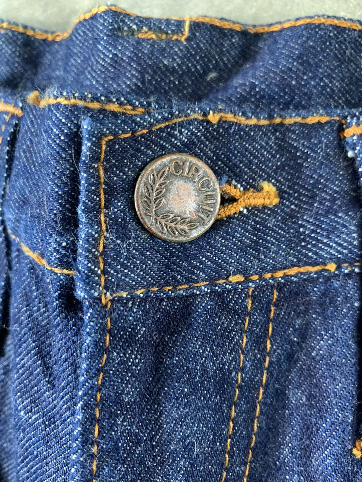 Tornado Mart Super Flare Jeans Vintage Japanese Circuit Jean PaddyButton Size US 27 - 6 Thumbnail