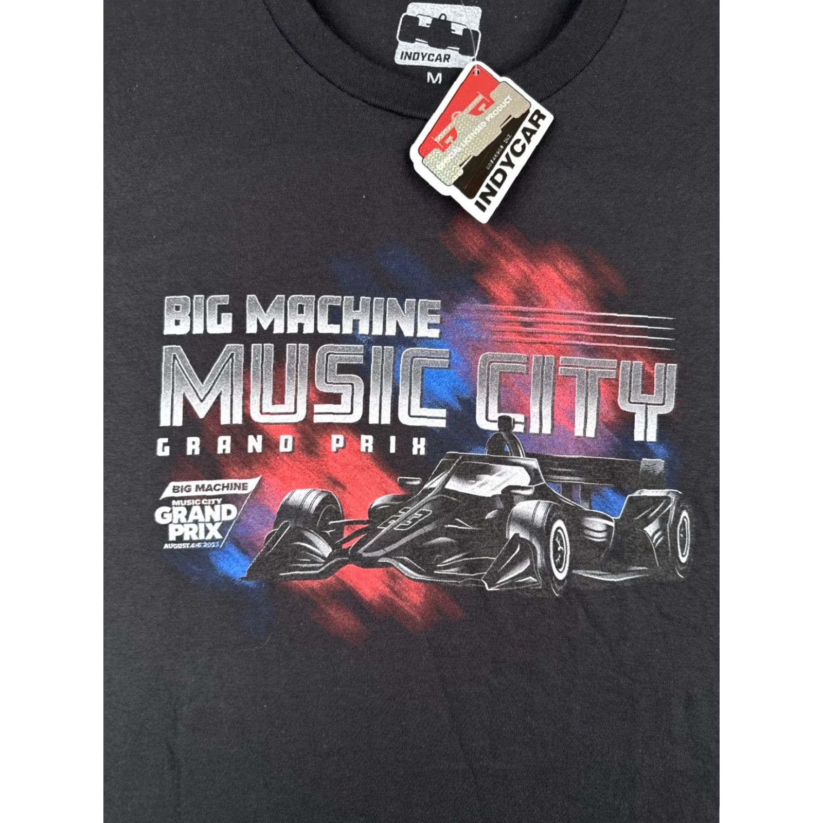 Vintage VINTAGE Legends Global Merchandise IndyCar T-Shirt Men Medium Black Racing 2023 Crew Neck Size US M / EU 48-50 / 2 - 6 Thumbnail