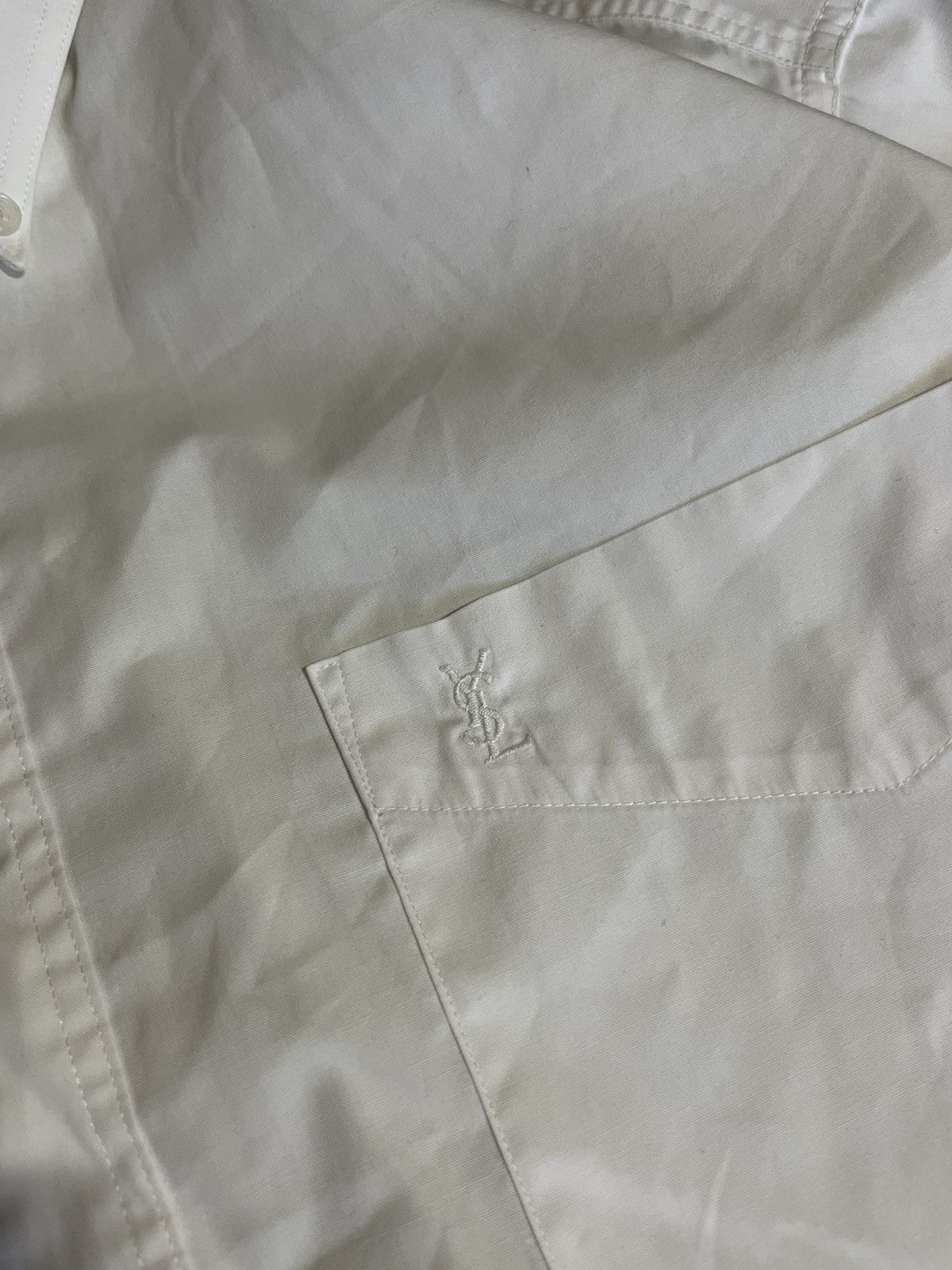 Yves Saint Laurent Yves Saint Laurent YSL shirt Size US L / EU 52-54 / 3 - 2 Thumbnail