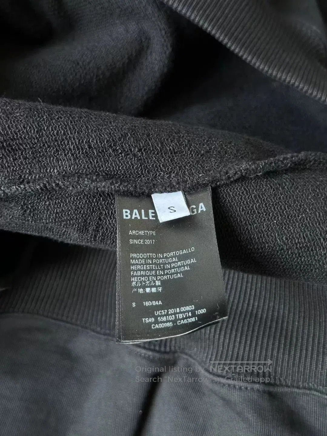 Balenciaga Balenciaga Black Cola Hoodie. Size US S / EU 44-46 / 1 - 4 Thumbnail