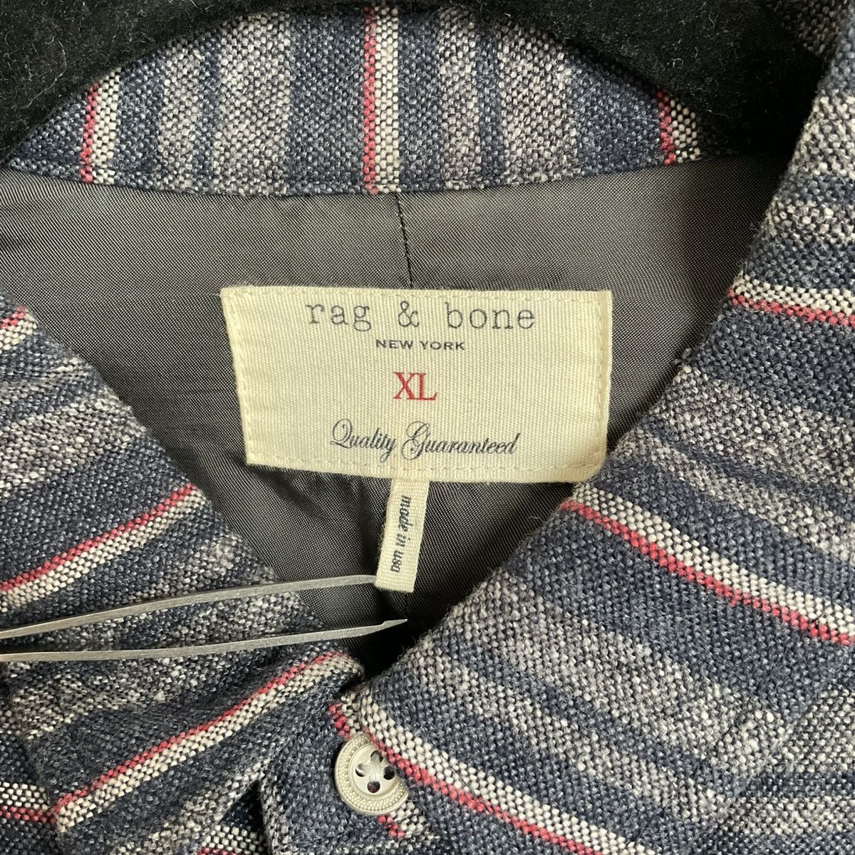 Rag & Bone Rag & Bone Striped Button Down - Size XL Size US XL / EU 56 / 4 - 3 Thumbnail