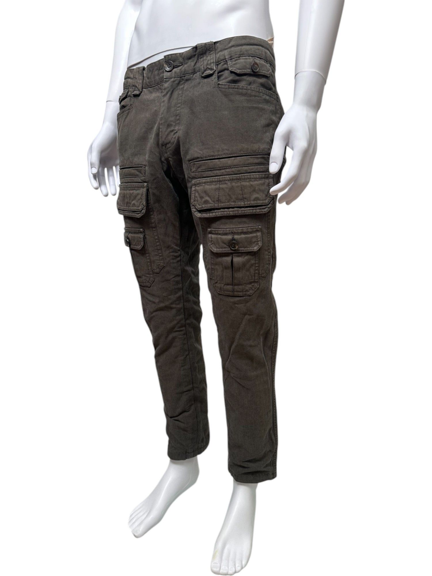 Dolce & Gabbana Early 00's Multipocket Grey Pants Size US 34 / EU 50 - 2 Thumbnail