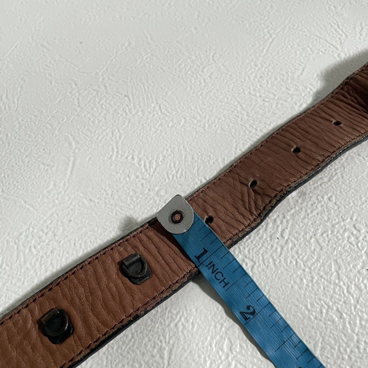 Paciotti Vintage y2k Cesare Paciotti leather belt Size ONE SIZE - 7 Thumbnail