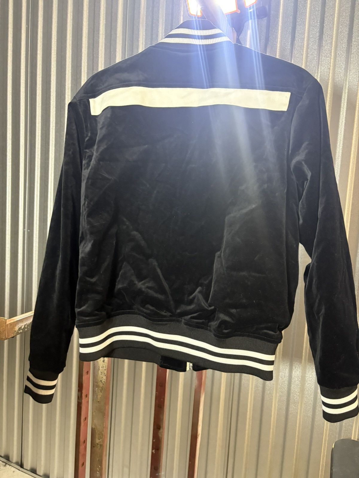 Other Lifeline black and white bomber jacket with rose embroidery Size S / US 4 / IT 40 - 14 Thumbnail