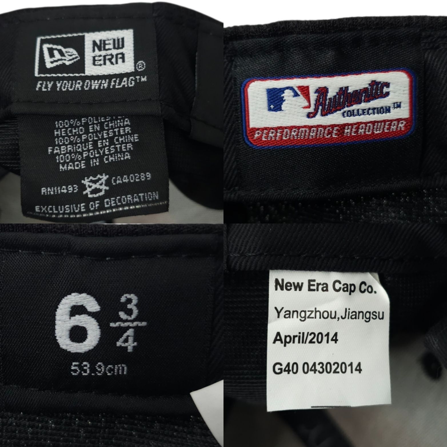 New Era New Era 59Fifty San Francisco Giants Cap Size 6 3/4 Fitted Size ONE SIZE - 8 Thumbnail