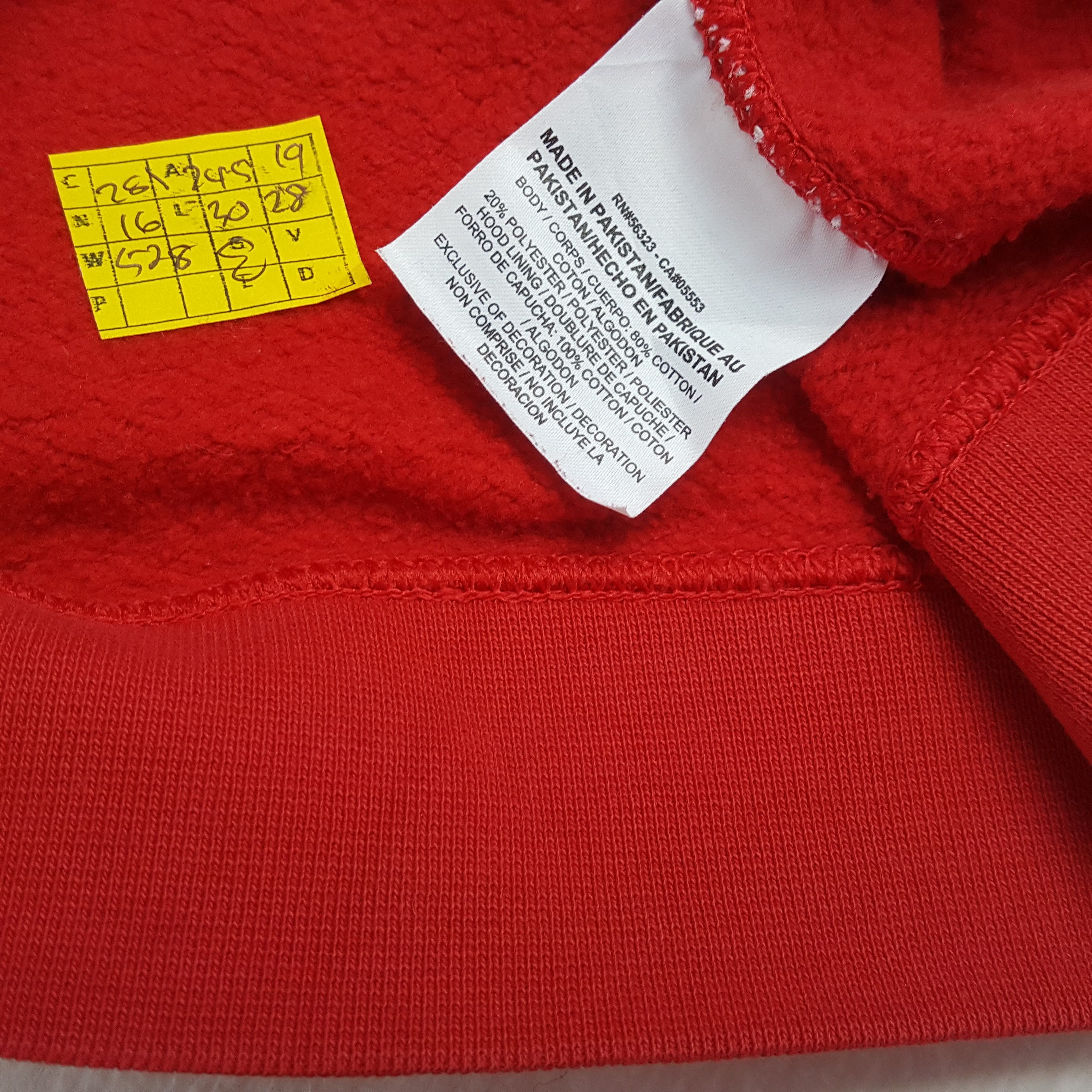Nike × Vintage Vintage NIKE Swoosh Small Design Sportswear Hoodies Size US L / EU 52-54 / 3 - 7 Thumbnail