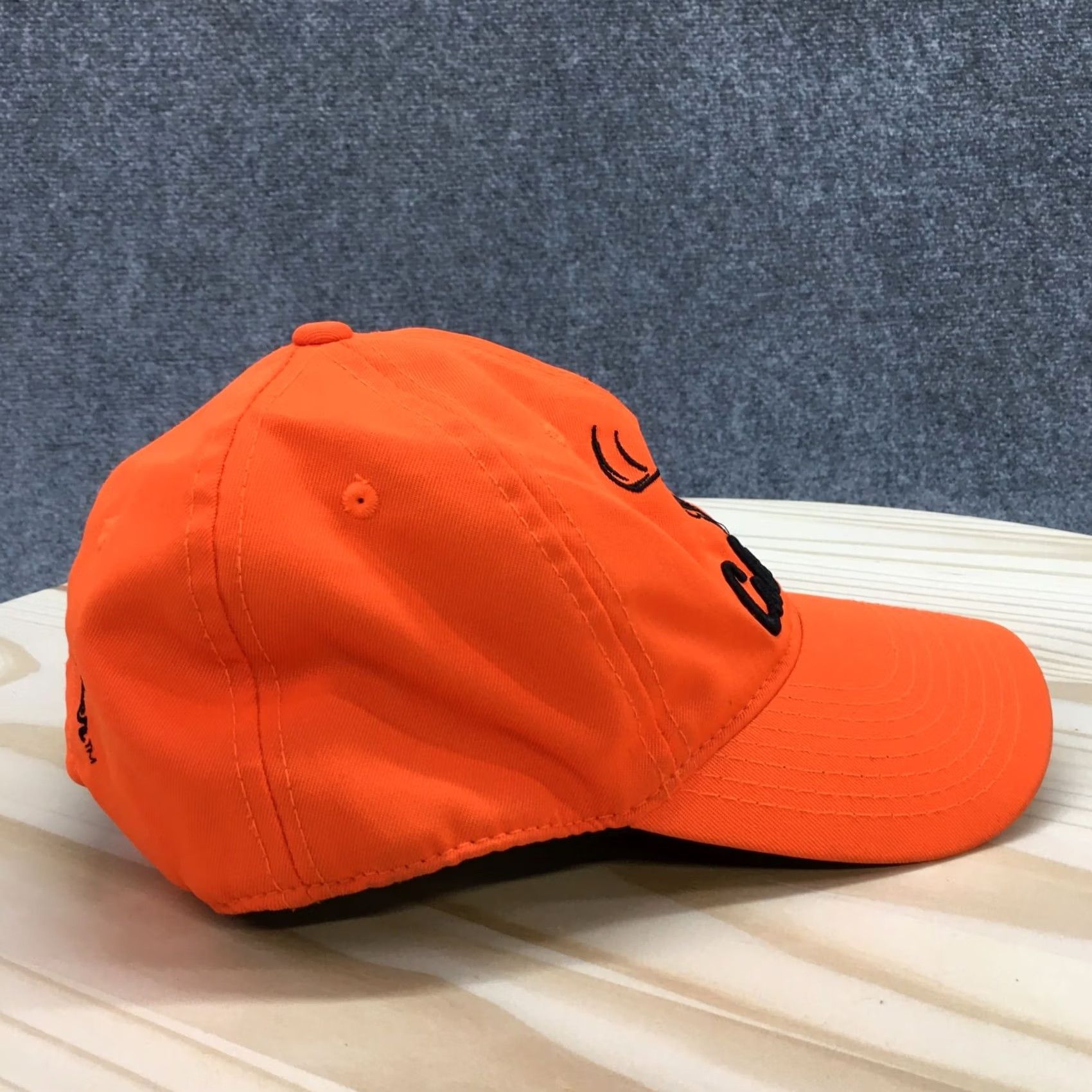 Vintage Cabelas Legendary Outfitters Baseball Cap Hat OS Orange Embroidered Logo Mens Size ONE SIZE - 7 Thumbnail