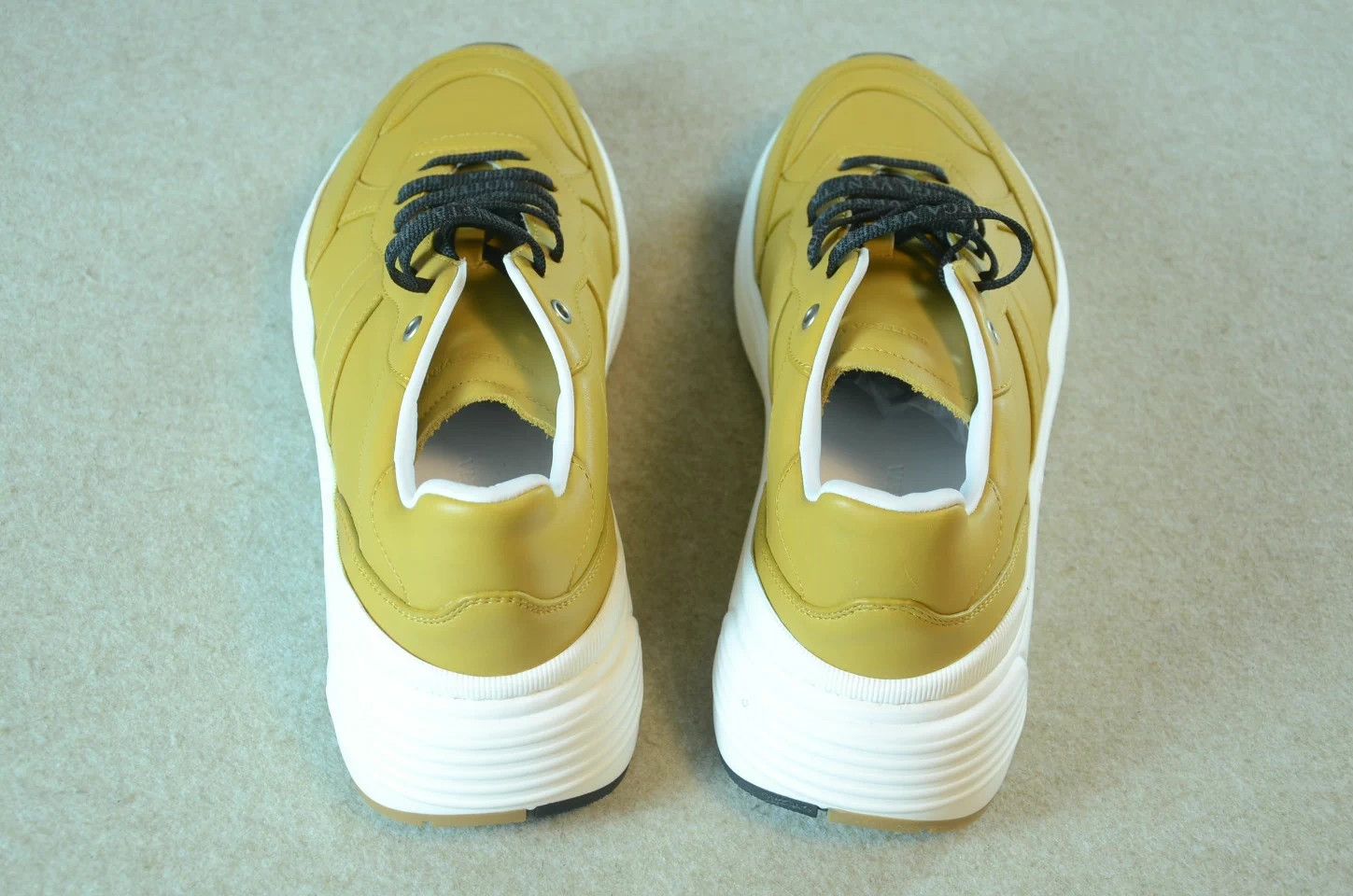 Bottega Veneta Bottega Veneta Yellow & Black Dad Sneakers 42 Size US 9 / EU 42 - 6 Thumbnail