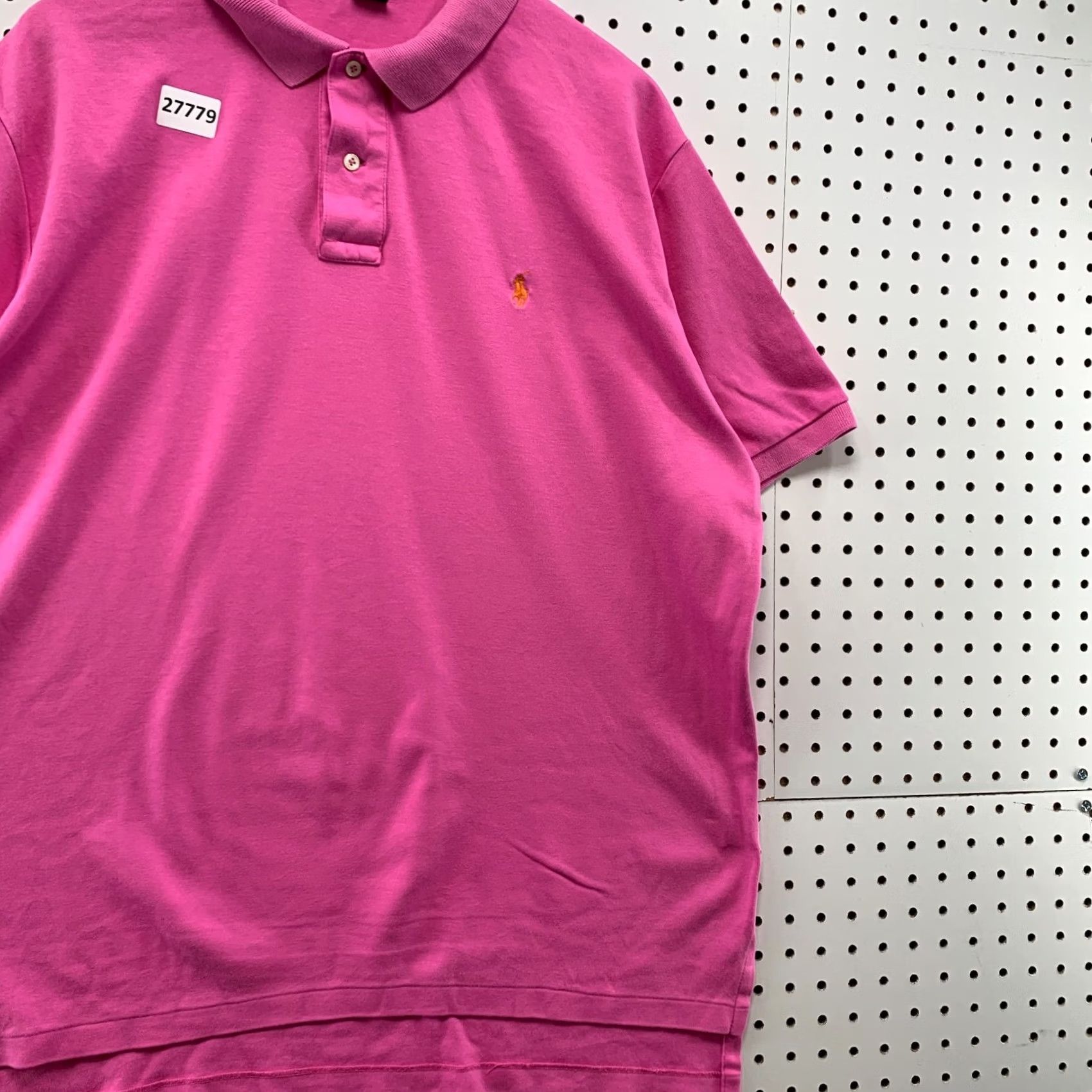 Polo Ralph Lauren Polo Ralph Lauren Shirt Pink Orange Pony Mens XL Casual Size US XL / EU 56 / 4 - 4 Thumbnail