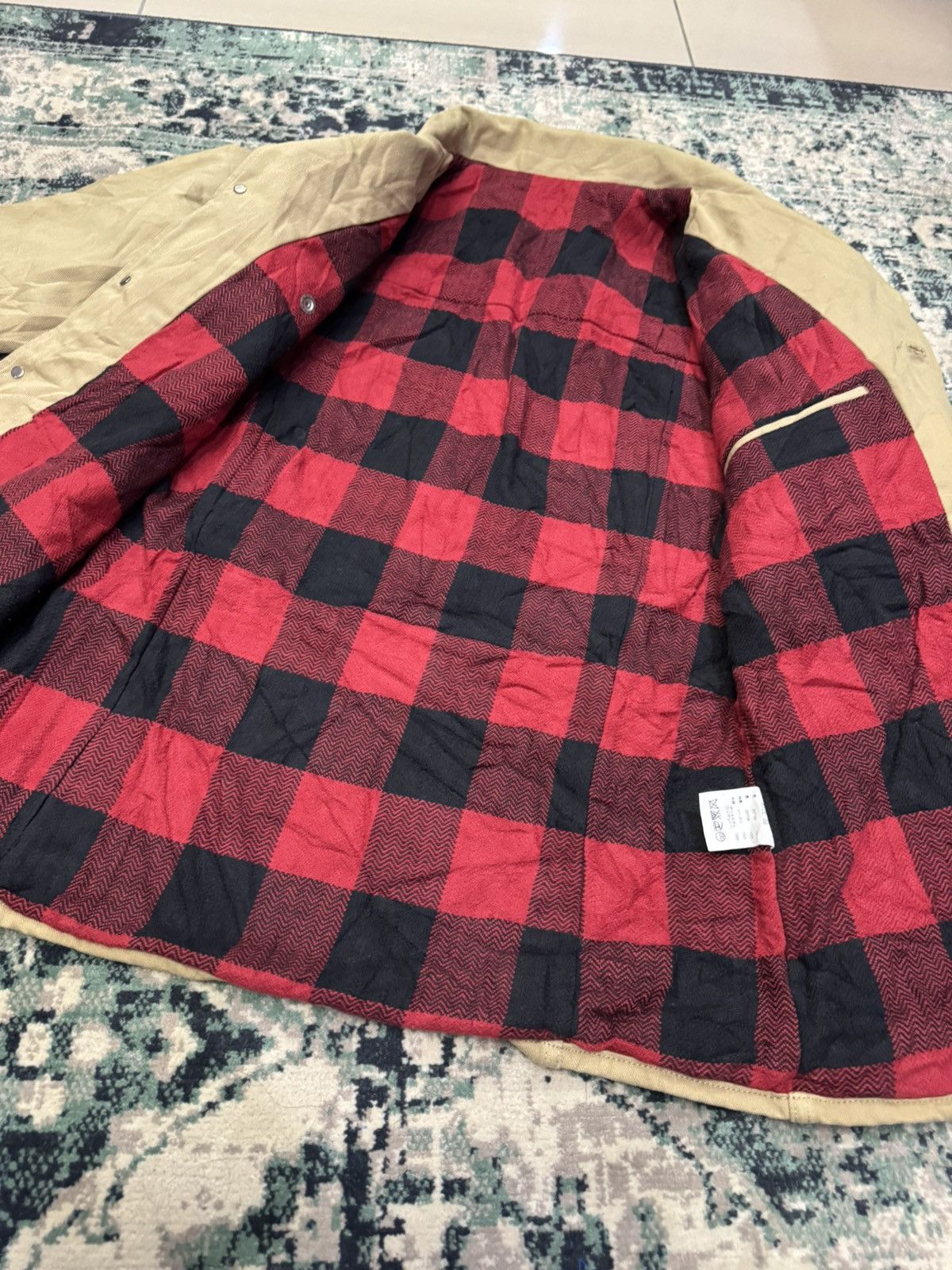 The Flat Head THE FLAT HEAD HCJ-01W HEAVY TWILL CHORE JACKET 3G0006 Size US M / EU 48-50 / 2 - 3 Thumbnail