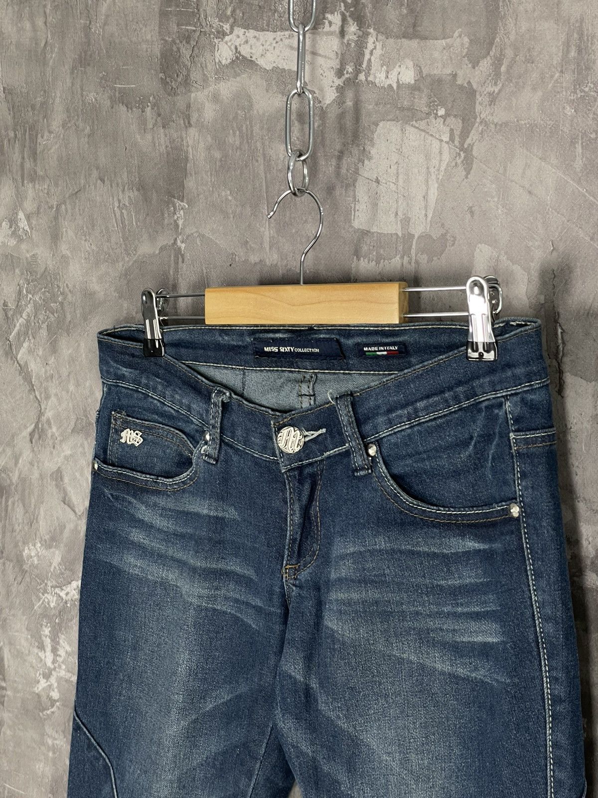 Miss Sixty × Vintage Y2K Miss Sixty Denim Slim Jeans Vintage 90s Size 26" / US 2 / IT 38 - 6 Thumbnail