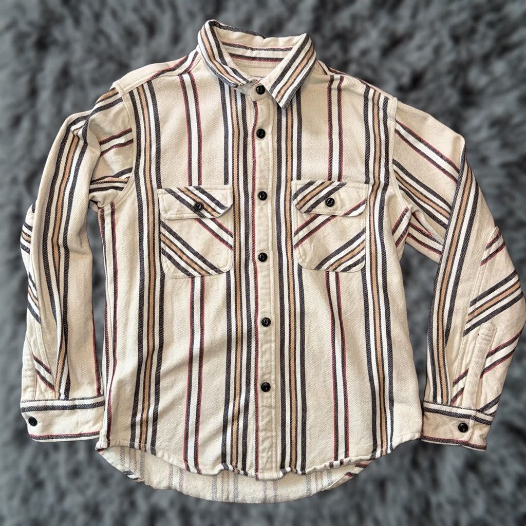 Vintage Alcarza Heavy Flannel Shirt Men’s XL Beige Blue Red Plaid Classic Fit Shirt Men XL Plaid Flannel Cotton Button-Up Size US XL / EU 56 / 4 - 1 Thumbnail