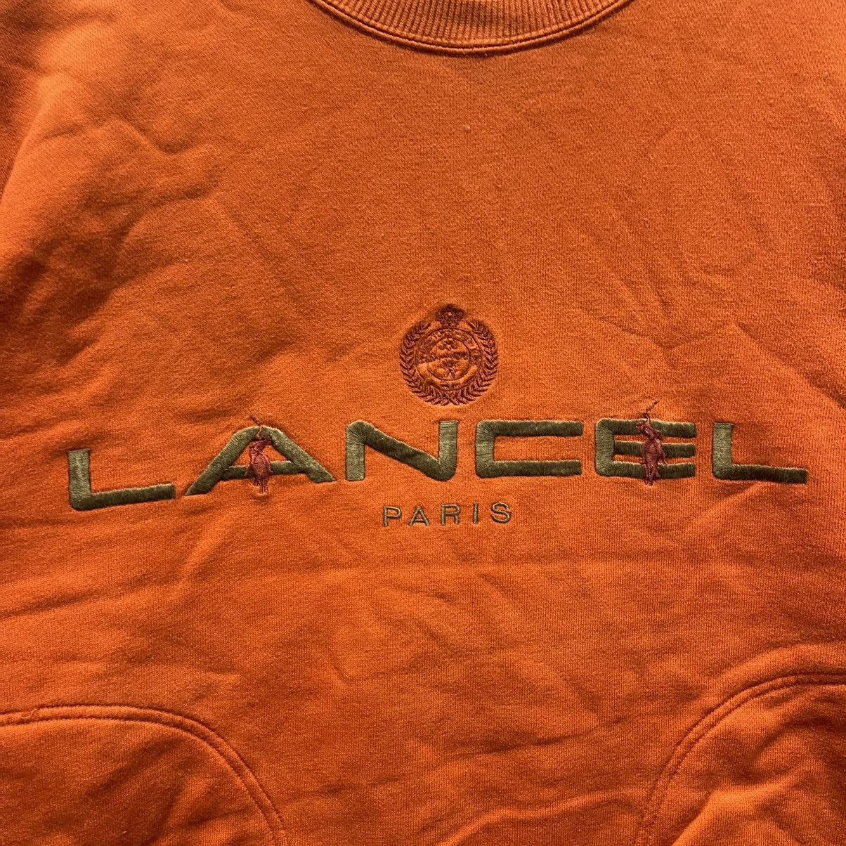 Lancel Vintage Lancel Paris Logo Sweatshirt (Made in Japan) Size US S / EU 44-46 / 1 - 3 Thumbnail