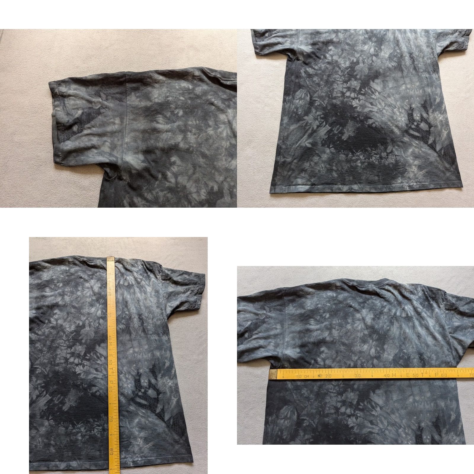 The Mountain The Mountain Wolf Tie Dye Shirt Mens XXL Gray Size US XXL / EU 58 / 5 - 9 Thumbnail