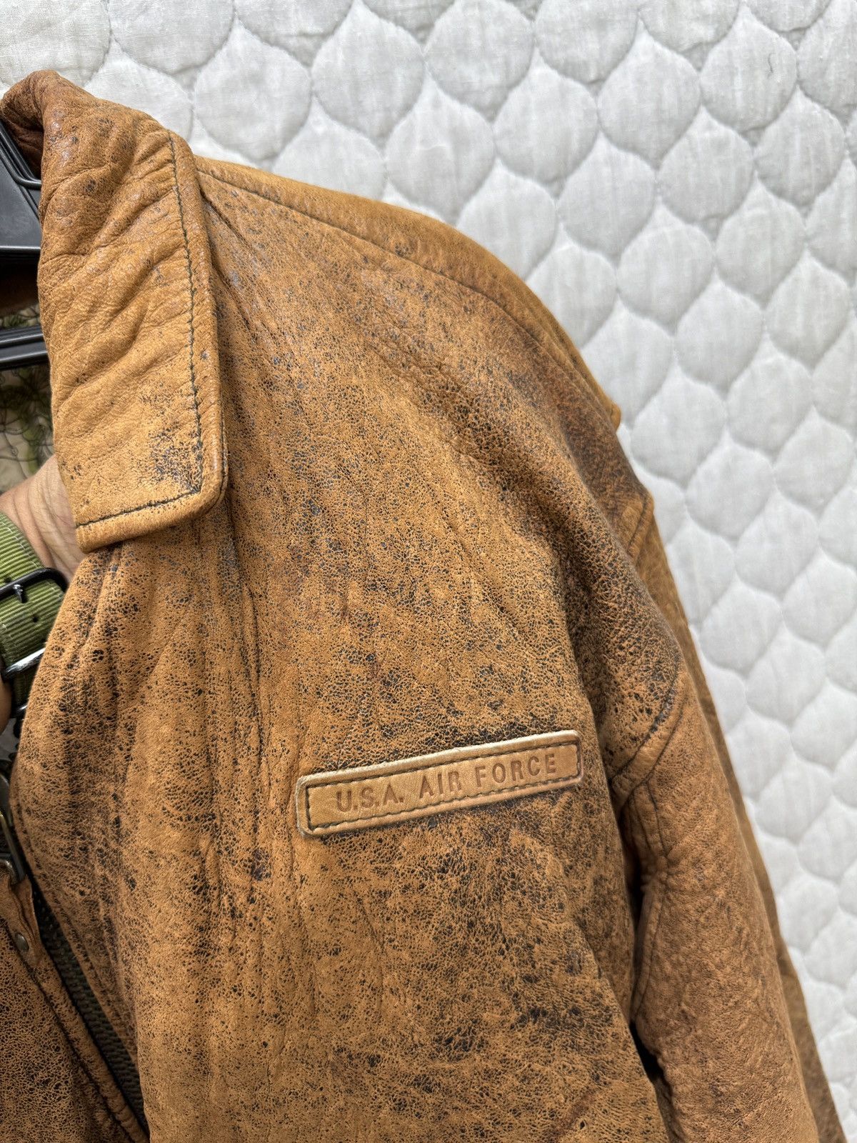 Vintage 🔥🔥💥STEALS VTG GREEN LEAF US AIR FORCE JACKET Size US L / EU 52-54 / 3 - 17 Thumbnail