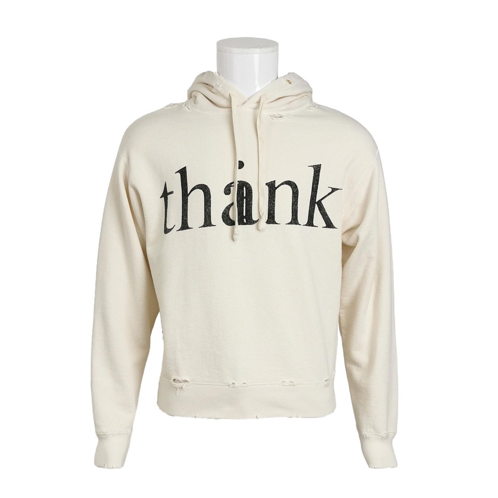 Gucci Gucci x Richard Hell Distressed thank Hoodie XS Size US XS / EU 42 / 0 - 1 Thumbnail