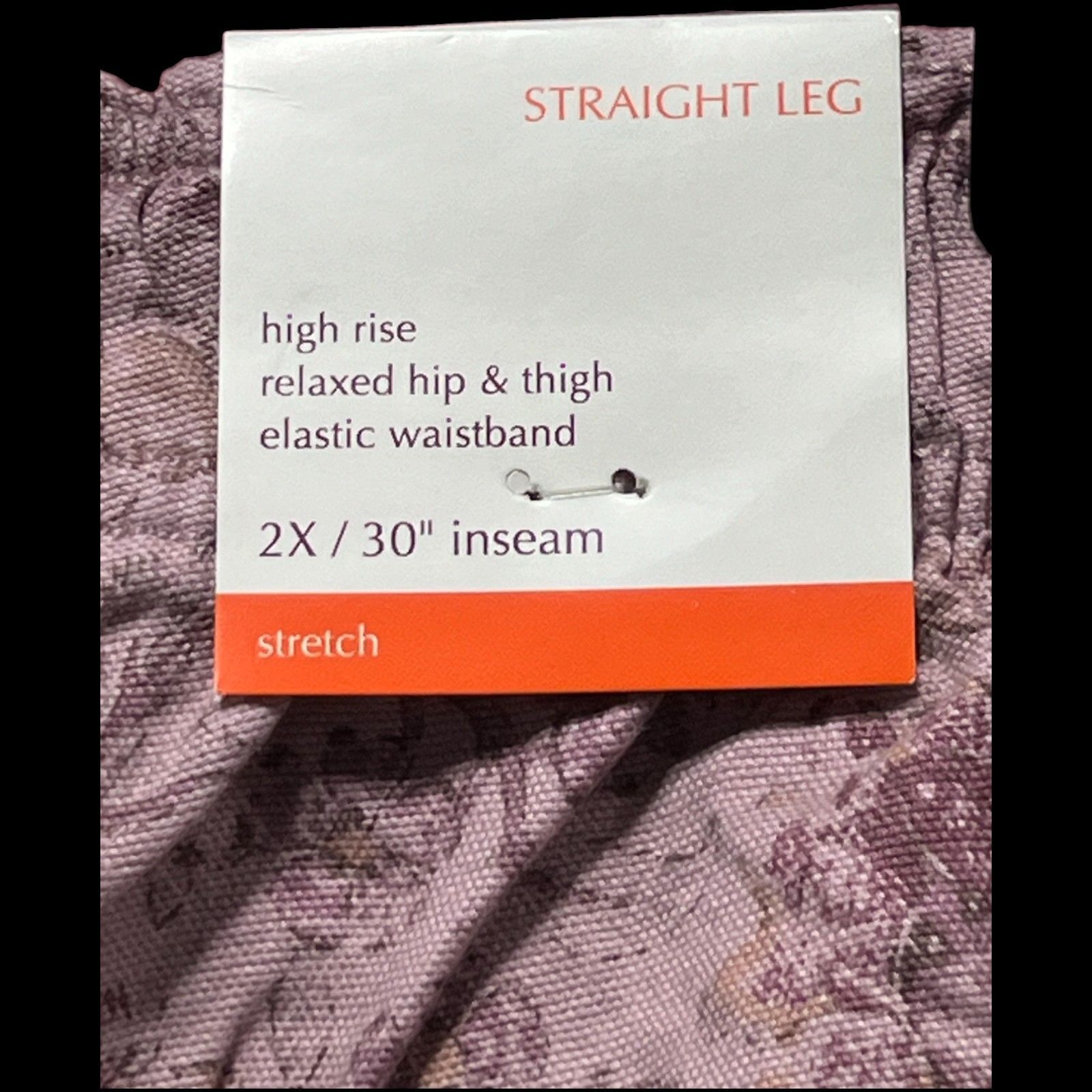 Other Knox Rose - Women's High Rise Pants Elastic Waistband - Rela Size 42" / US 20 - 11 Thumbnail
