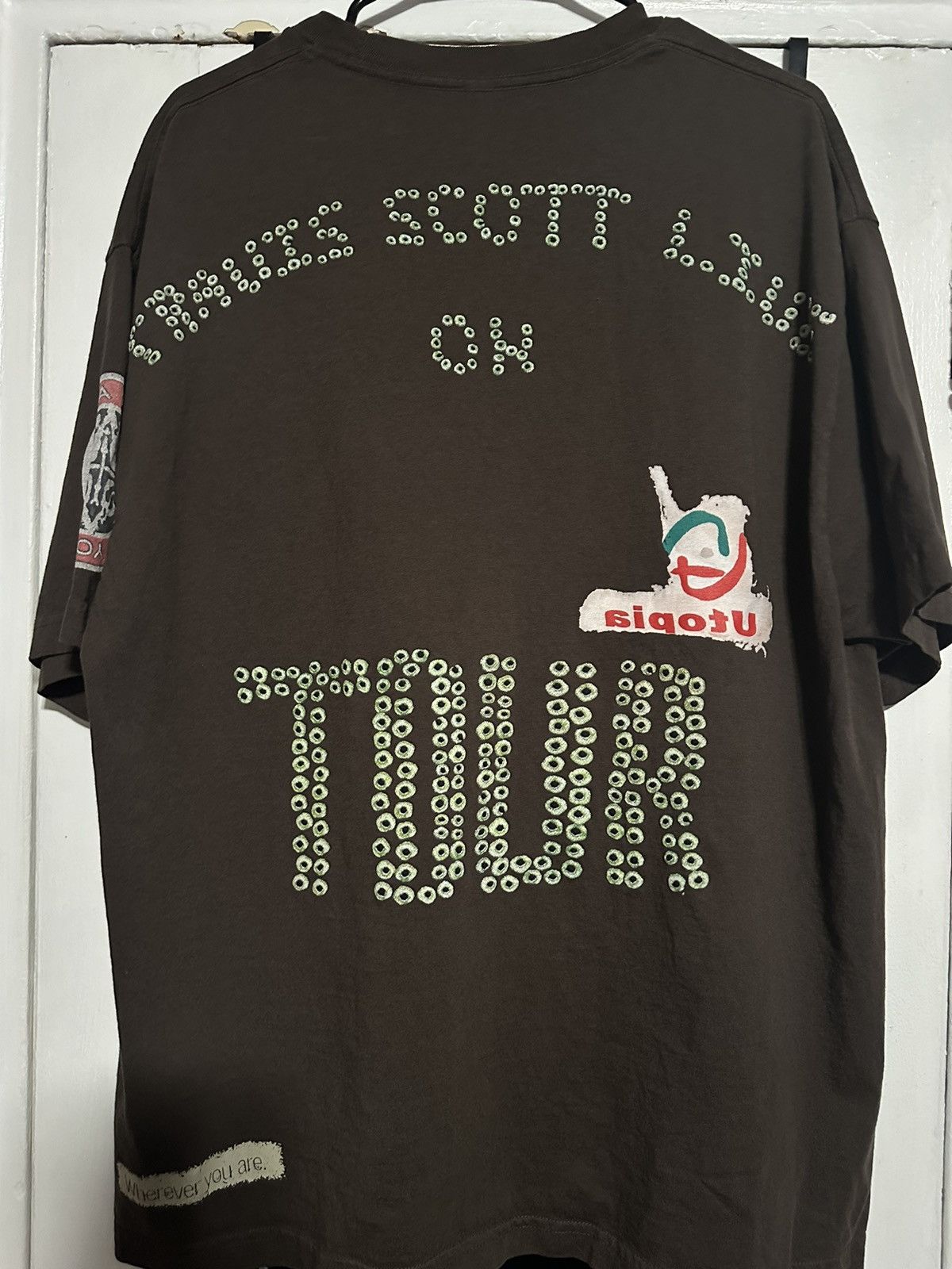 Travis Scott Travis Scott Utopia Tour VIP Tee Size US XL / EU 56 / 4 - 4 Thumbnail