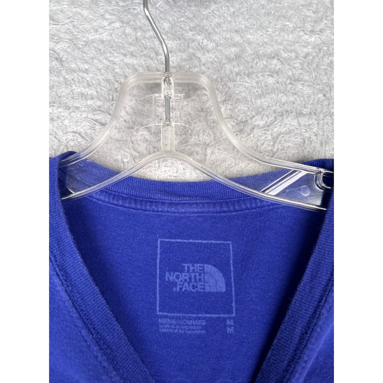 The North Face The North Face Shirt Men Medium Blue Cotton Jersey Crew Neck Logo T-Shirt, All Seasons, Breathable, Regular Fit Size US M / EU 48-50 / 2 - 7 Thumbnail