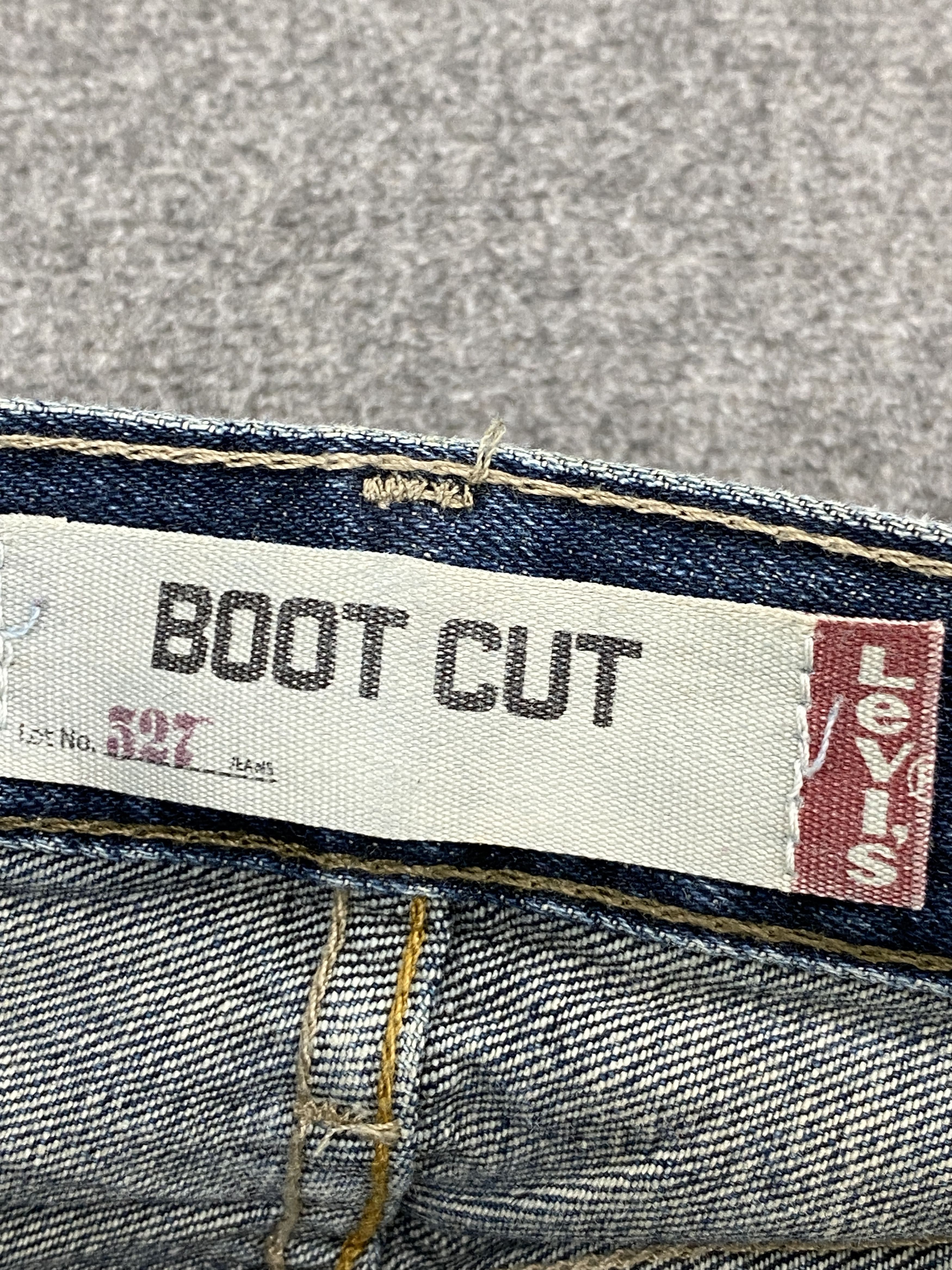 Levi's Distressed Vintage Levis 527 Bootcut Denim DP2651 Size US 32 / EU 48 - 15 Thumbnail