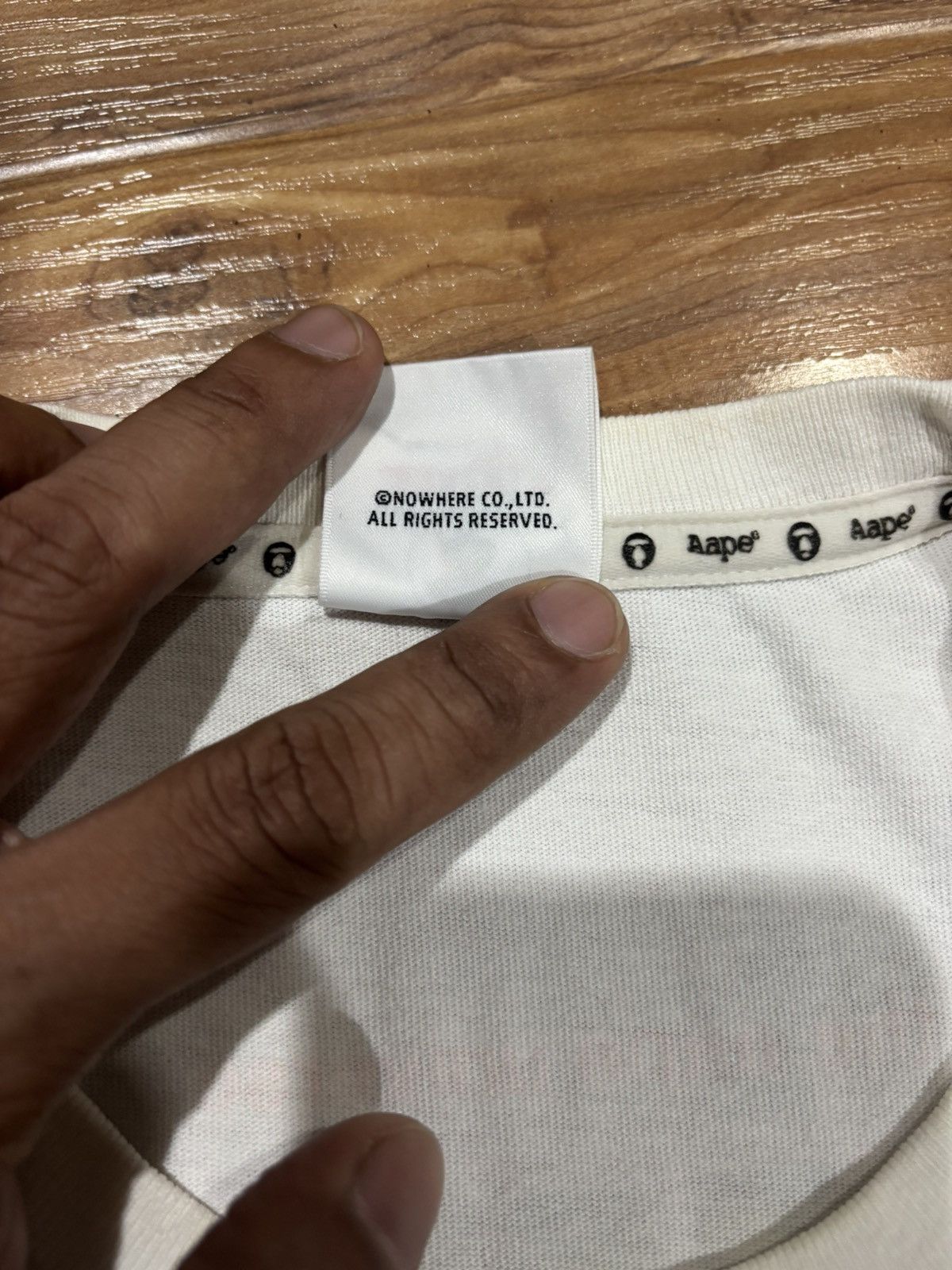 Aape Aape Graphic Tee / Y2K Japanese Streetwear / Rare Archive Size US M / EU 48-50 / 2 - 5 Thumbnail