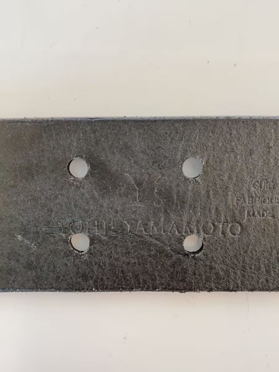 Yohji Yamamoto yohji yamamoto pour homme cowhide Y's belt Size ONE SIZE - 3 Thumbnail