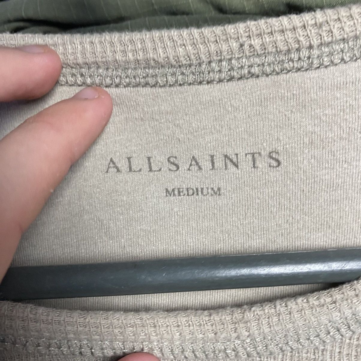 Allsaints Designer Allsaints small logo y2k streetwear longsleeve Size US M / EU 48-50 / 2 - 4 Thumbnail