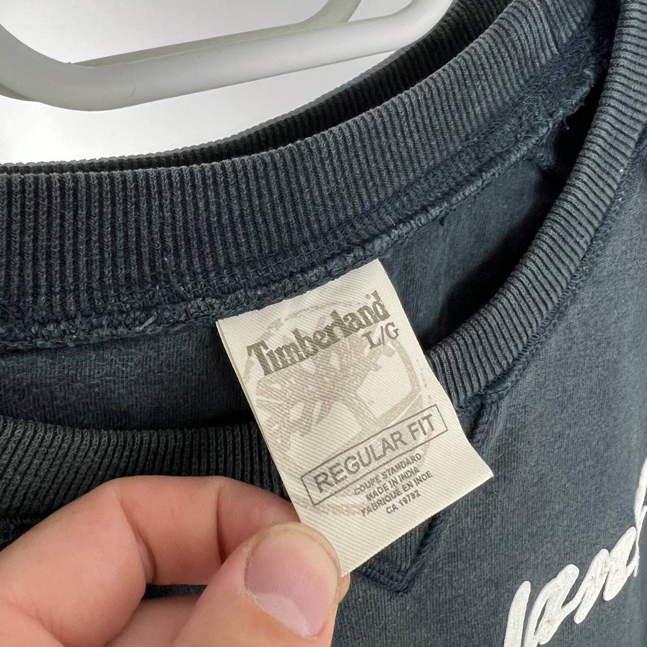Timberland Timberland Vintage Sweatshirt Big Embroidered Logo Y2K Size US L / EU 52-54 / 3 - 6 Thumbnail