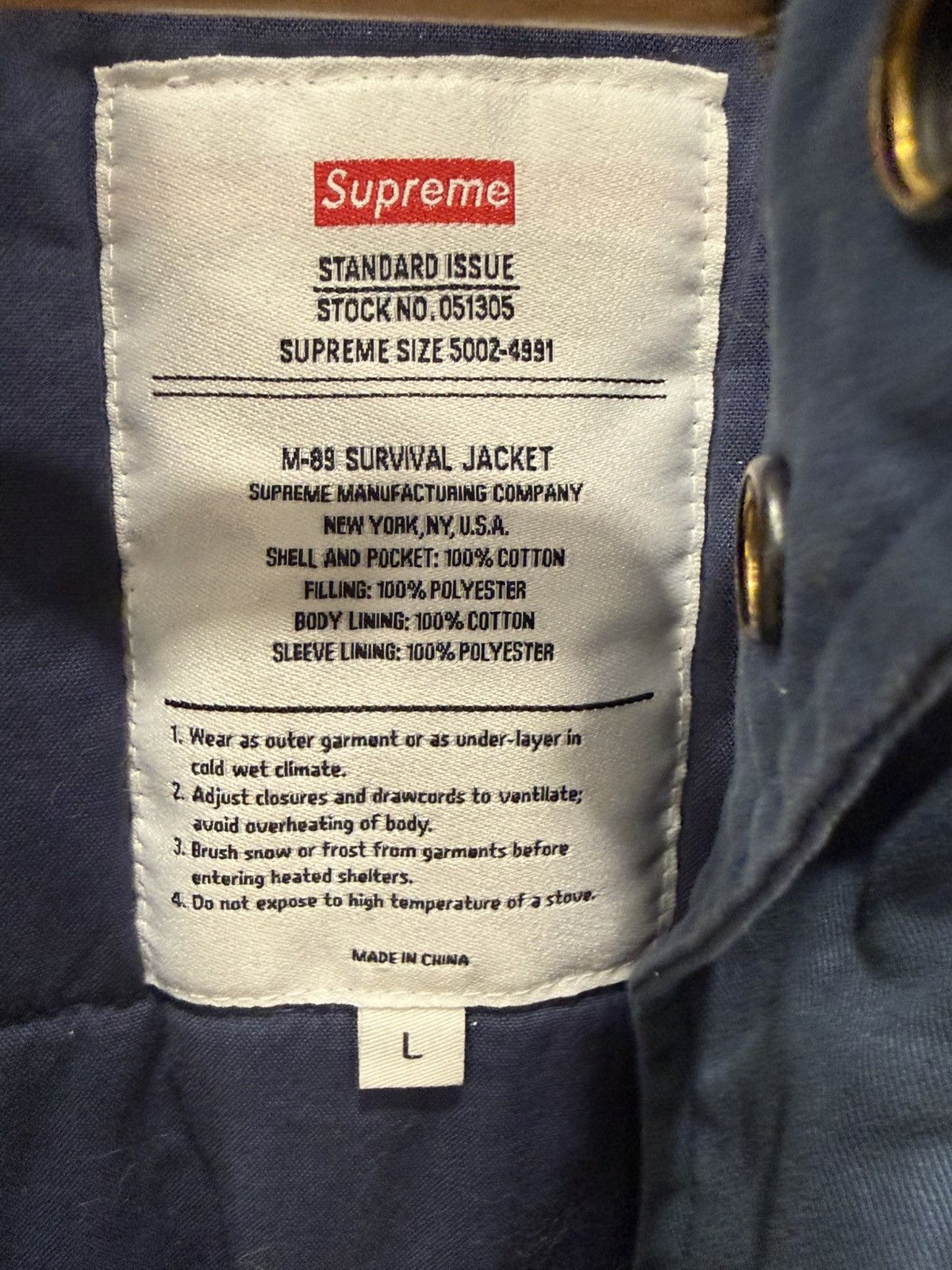 Alpha Industries × Supreme Supreme Alpha industries Aphex Twin Jacket Size US L / EU 52-54 / 3 - 5 Thumbnail