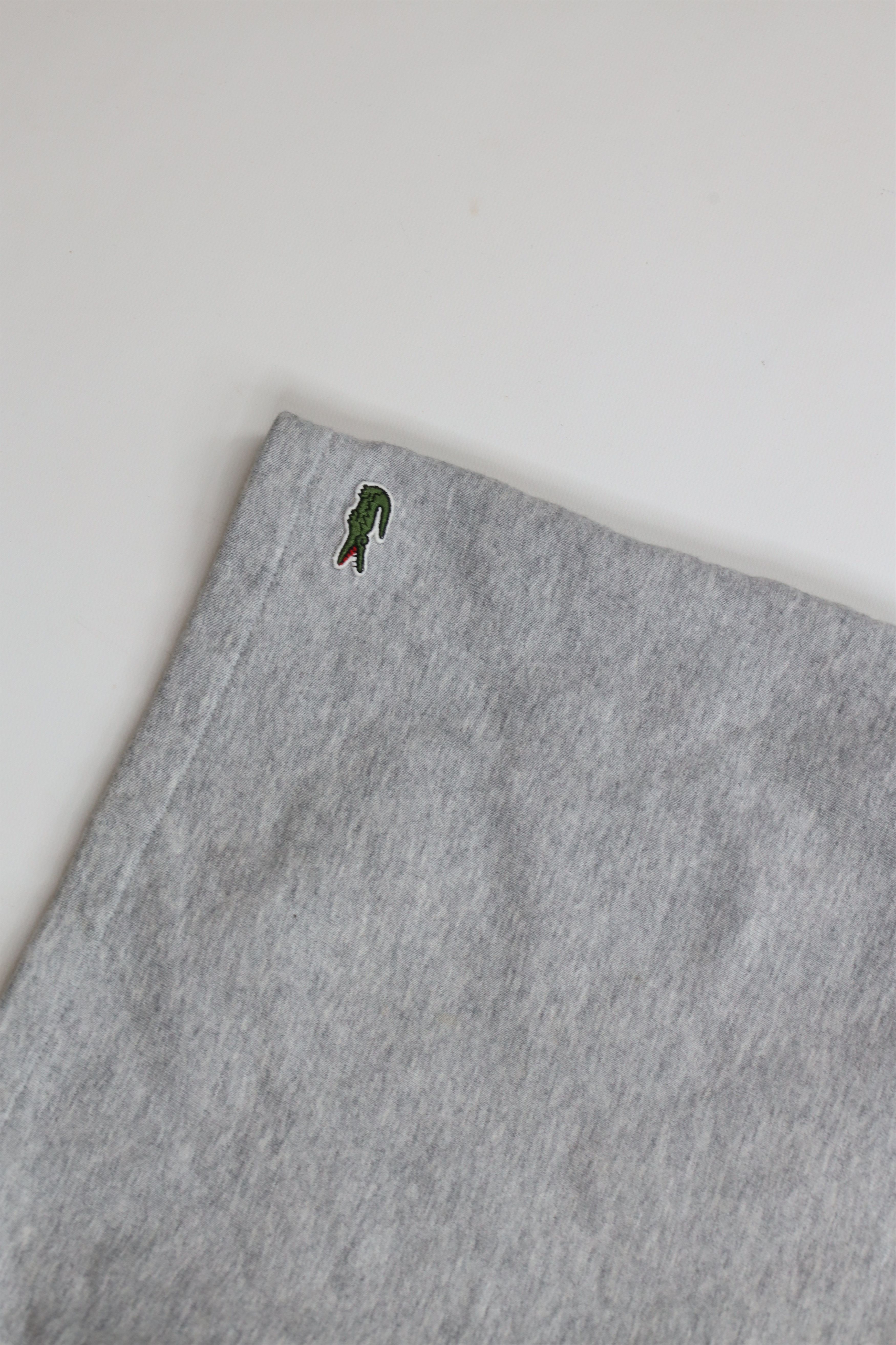 Lacoste × Vintage Lacoste Out Croc Logo Above Knee Sweatpants Shorts Gray Size US 38 / EU 54 - 4 Thumbnail