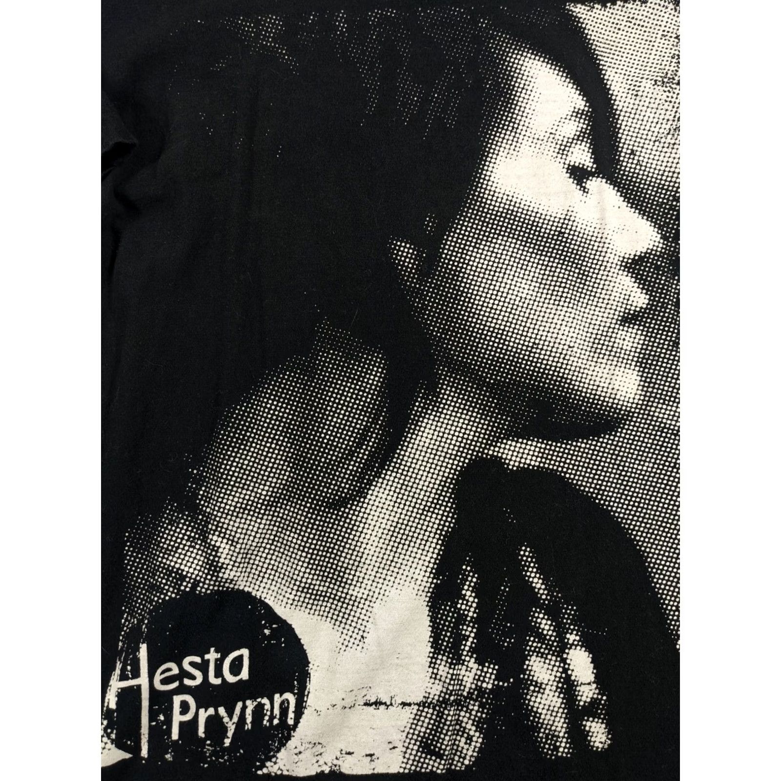 Vintage Hesta Prynn Concert Graphic T-Shirt Black Size Large Band T-shirt Mens Short Sleeve Crew Neck 100% Cotton Vintage No Black Size US L / EU 52-54 / 3 - 2 Thumbnail
