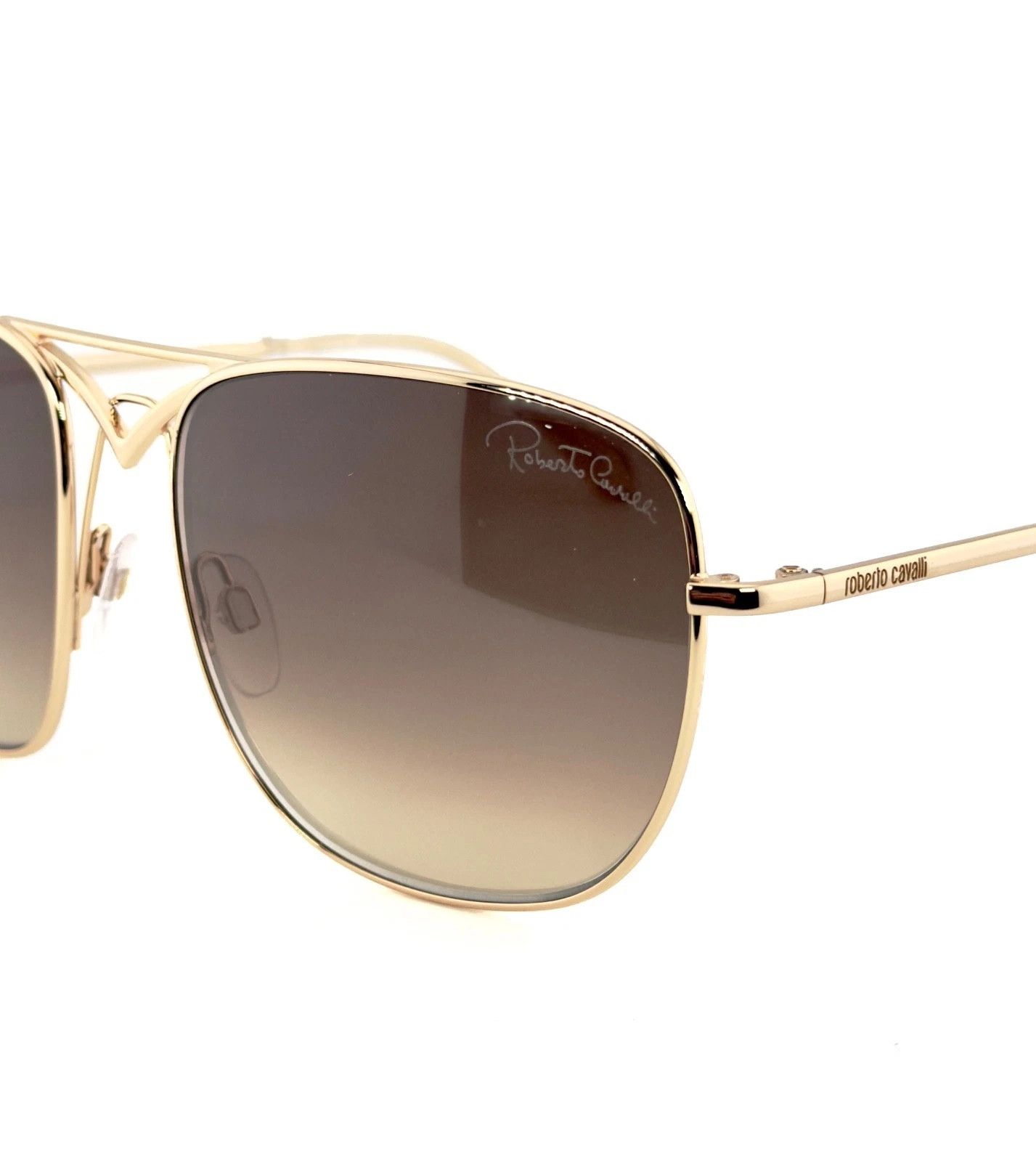 Roberto Cavalli ROBERTO CAVALLI 1053 CIVIELLA RC1053S Gold Brown Mirror Size ONE SIZE - 8 Thumbnail