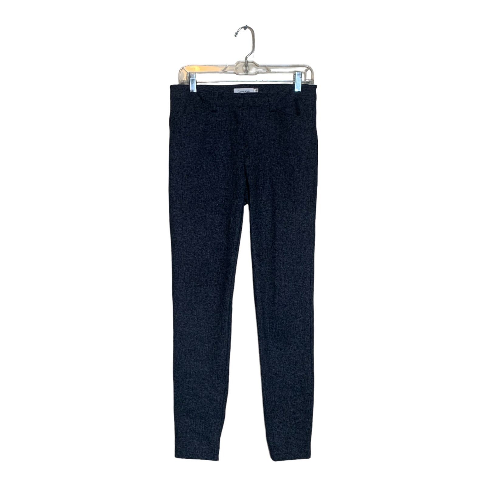 Calvin Klein Calvin Klein grayish blue stretch skinny pants size 4 Size 27" / US 4 / IT 40 - 7 Thumbnail