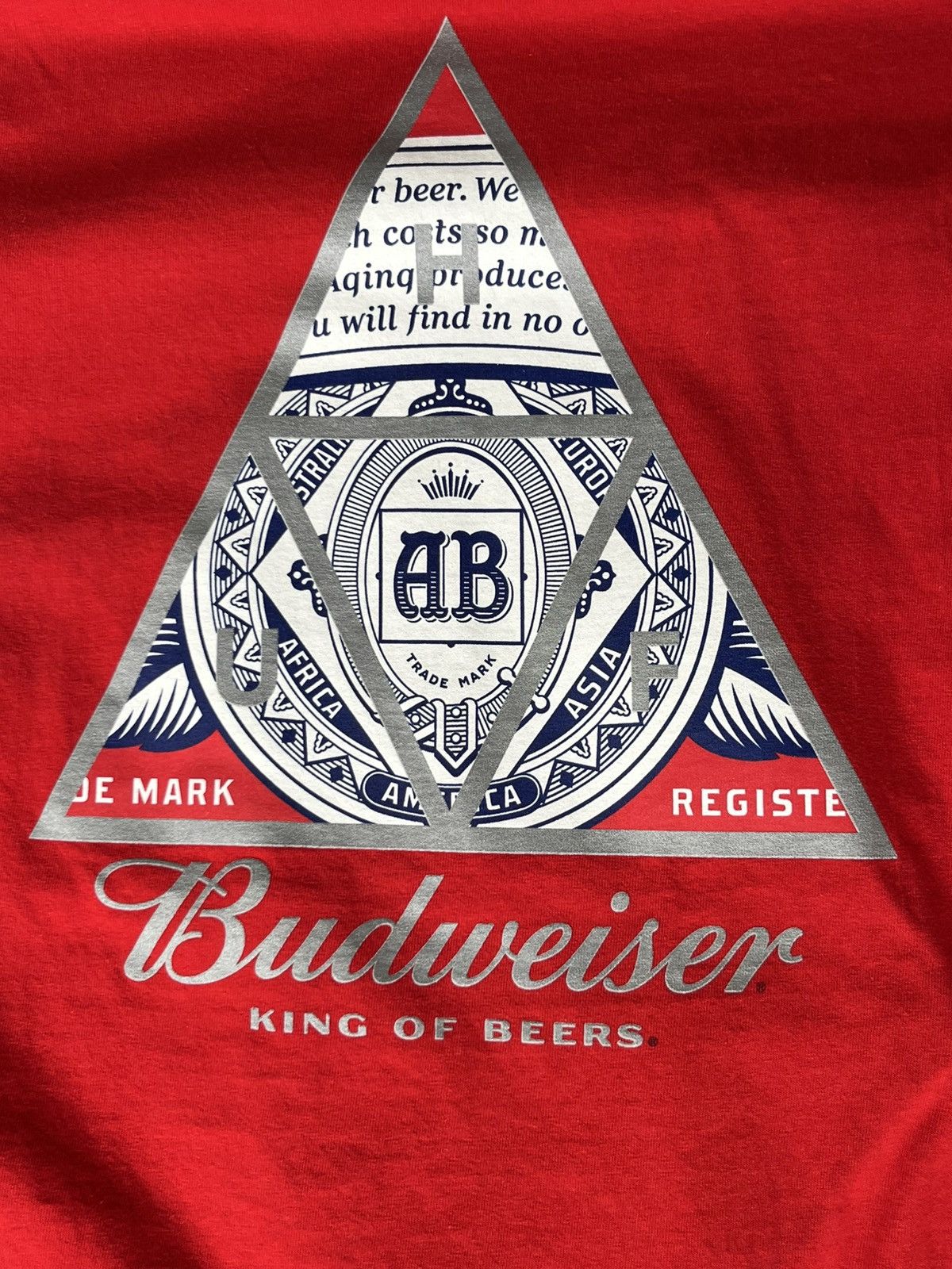 Huf Budweiser Long Sleeve Beer Tee Size US M / EU 48-50 / 2 - 2 Thumbnail