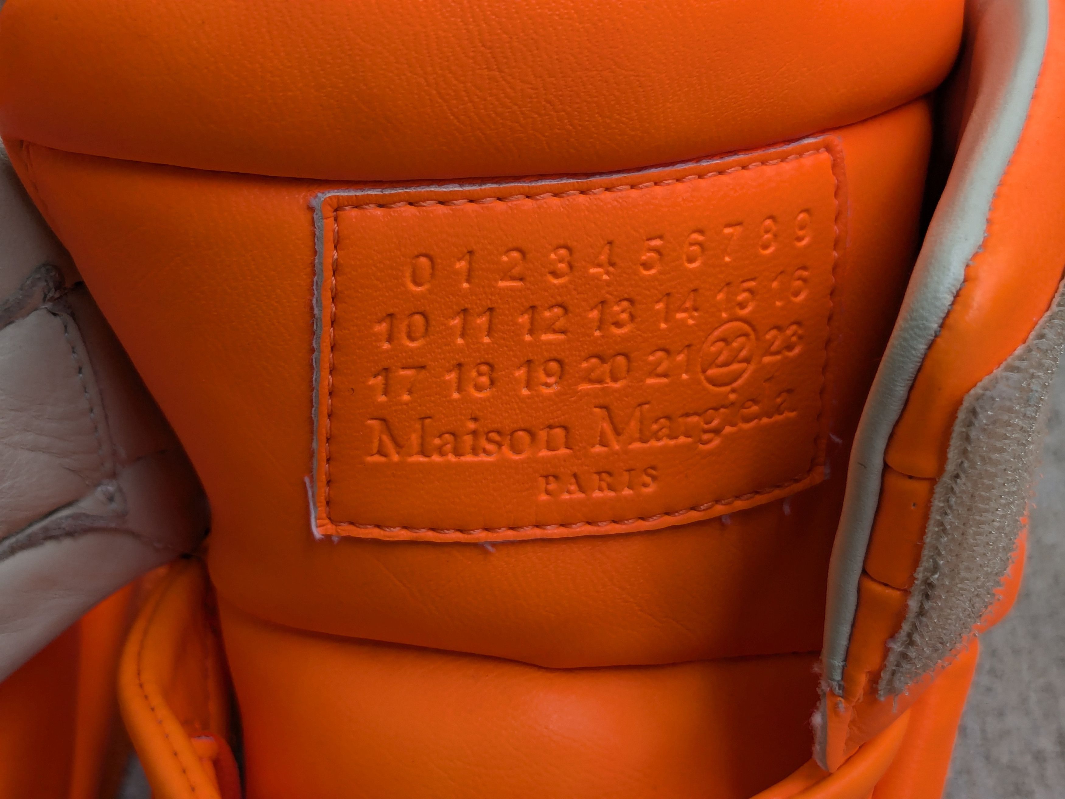 Maison Margiela Maison Margiela Future Orange Size 8 41 High Tops Leather Size US 8 / EU 41 - 6 Thumbnail