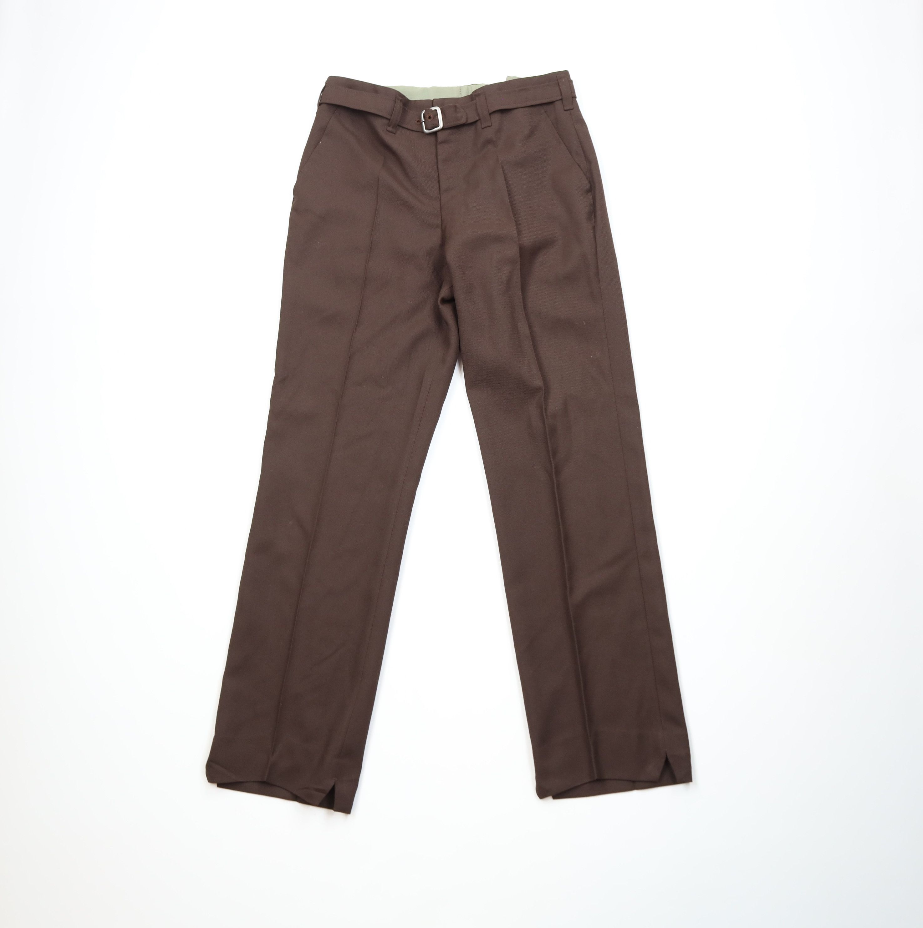 Vintage Vintage 50s Rockabilly Horse Equestrian Riding Pants Brown Size US 32 / EU 48 - 1 Thumbnail