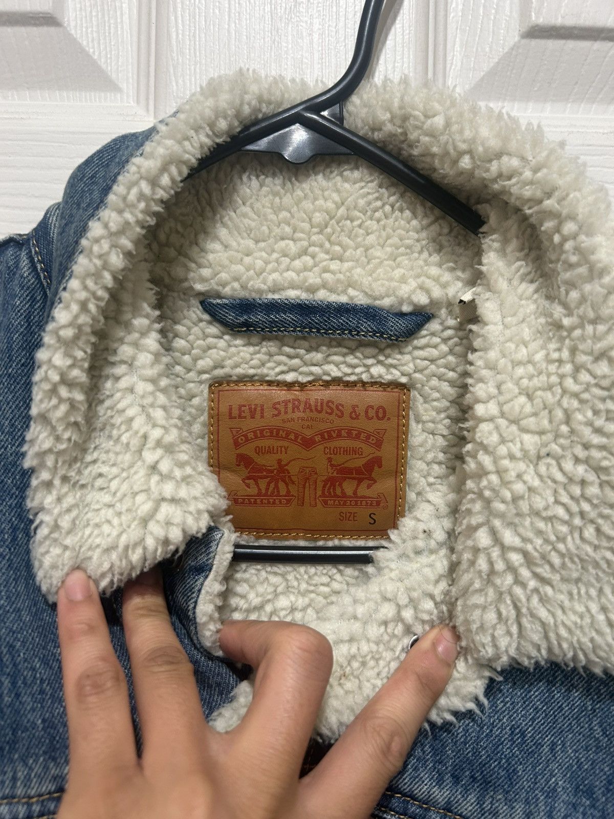 Levi's Levi’s Sherpa Denim Jacket Size US S / EU 44-46 / 1 - 3 Thumbnail