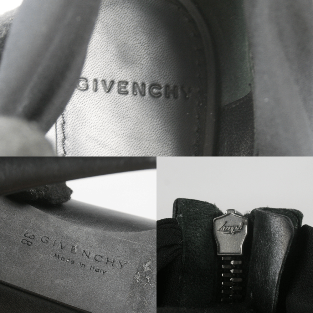 Givenchy Jersey Satin Gladiator Wrap Sandals Size US 8 / IT 38 - 16 Thumbnail