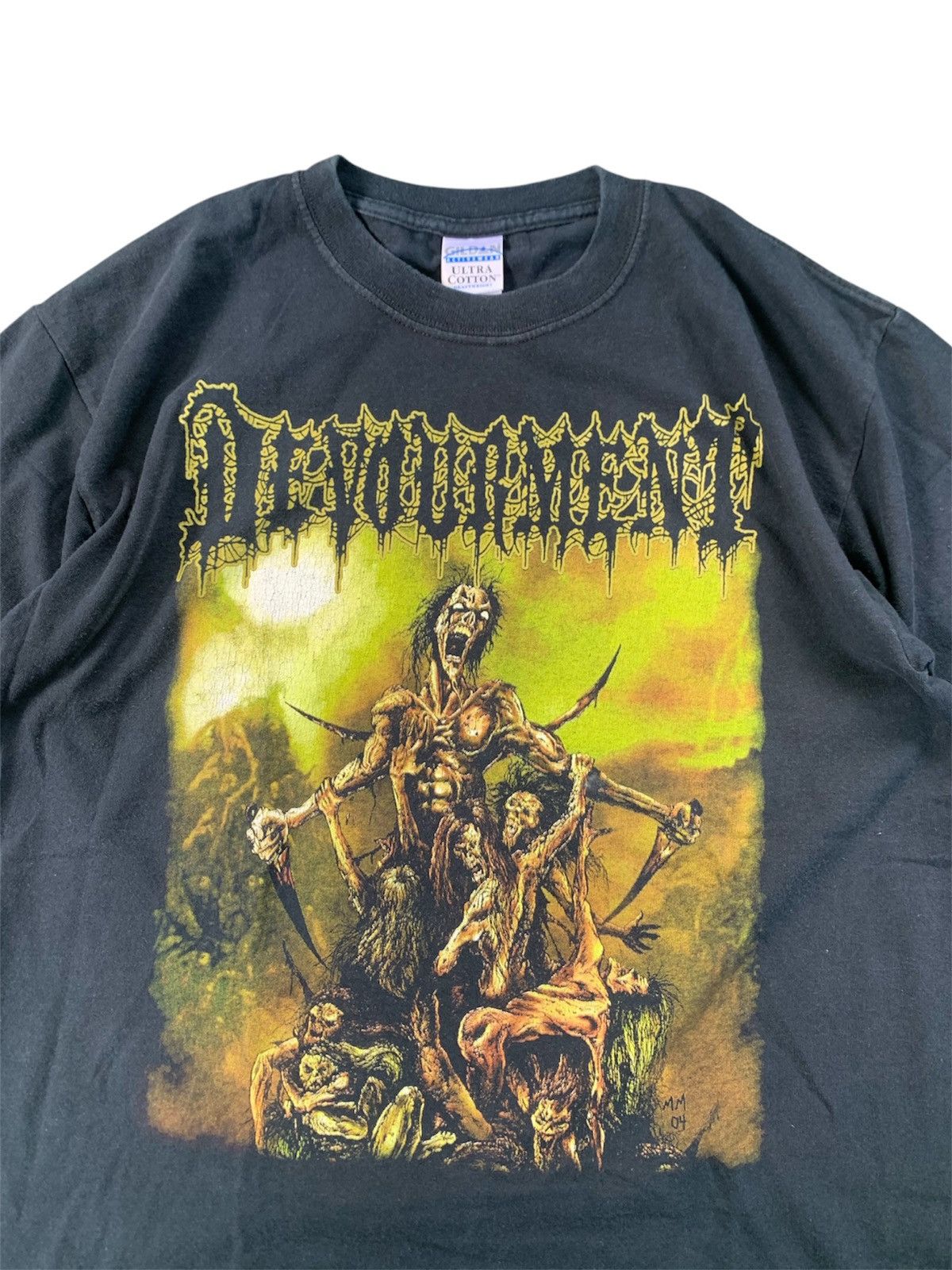 Band Tees Vintage 2000s Devourment Tee Size US M / EU 48-50 / 2 - 2 Thumbnail
