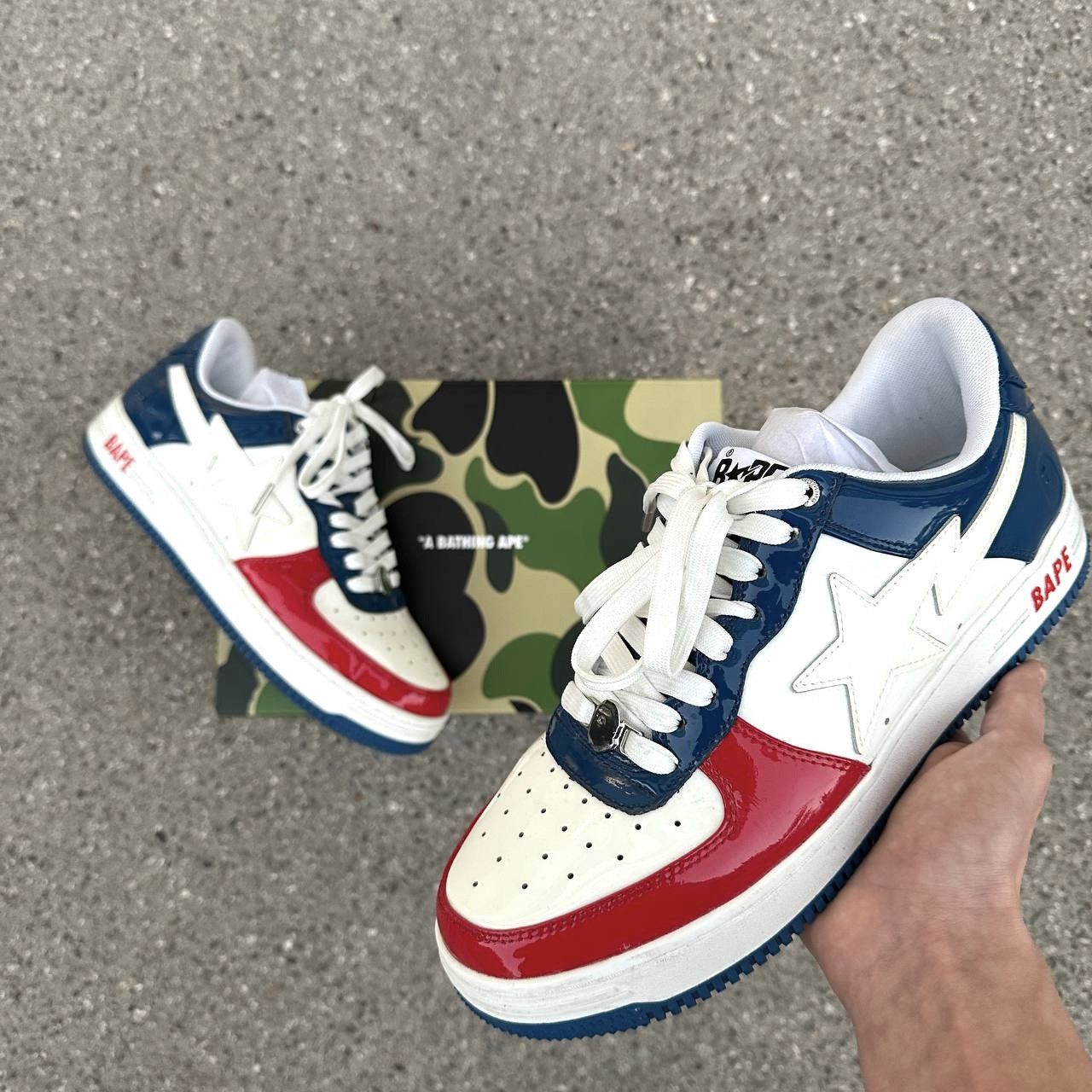 Bape Bape Sta Frankreich Size US 12 / EU 45 - 1 Thumbnail
