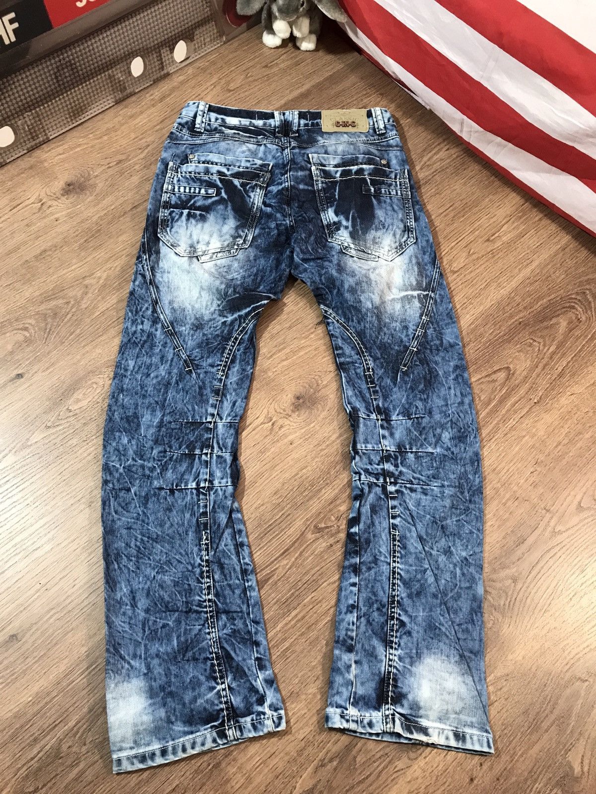 Japanese Brand × Vintage Vintage Distressed Denim Pants Jeans Size 31 Size US 31 - 12 Thumbnail