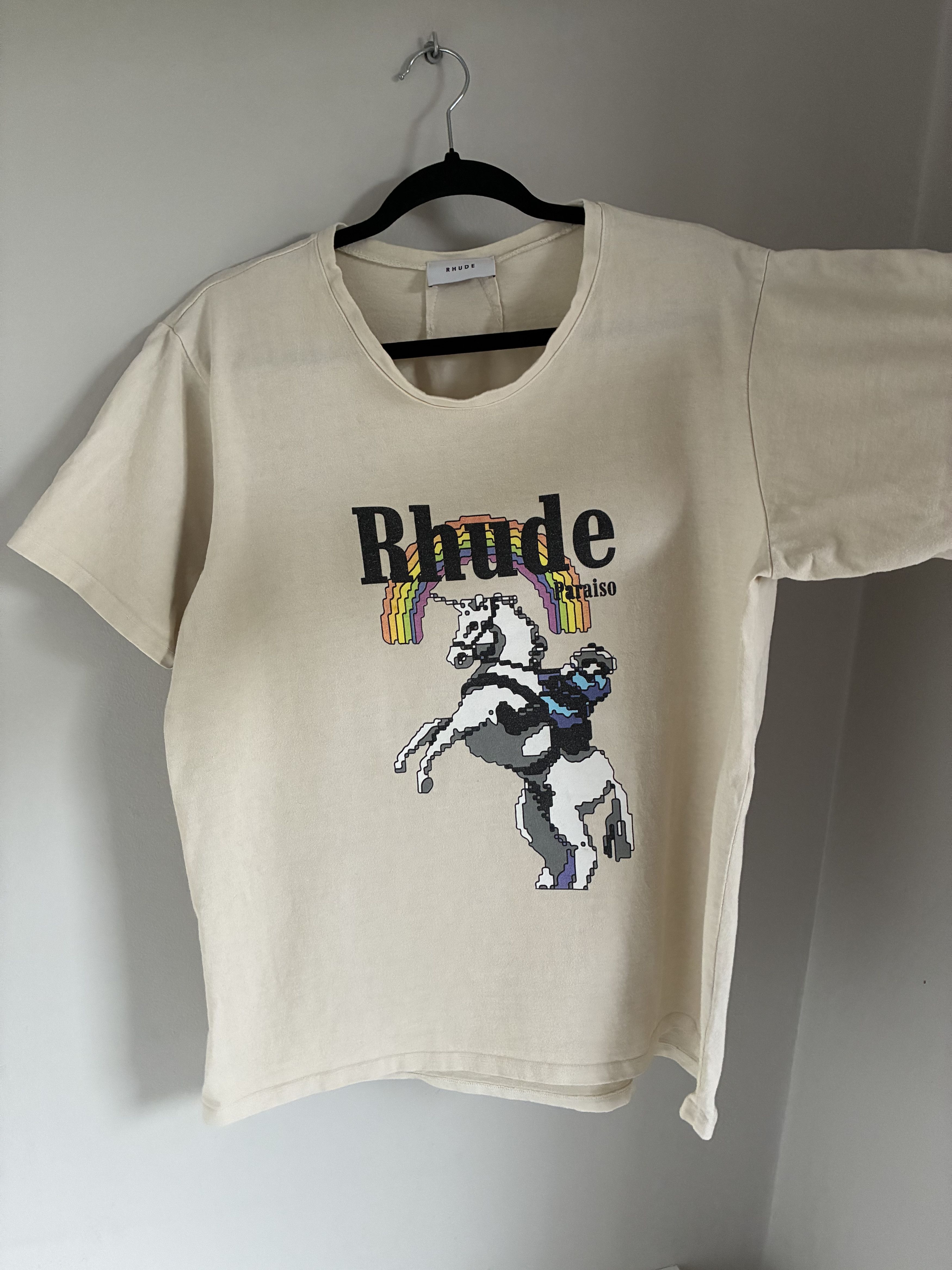Rhude RHUDE T-shirt USA Designer luxury rare unicron print Size US M / EU 48-50 / 2 - 4 Thumbnail