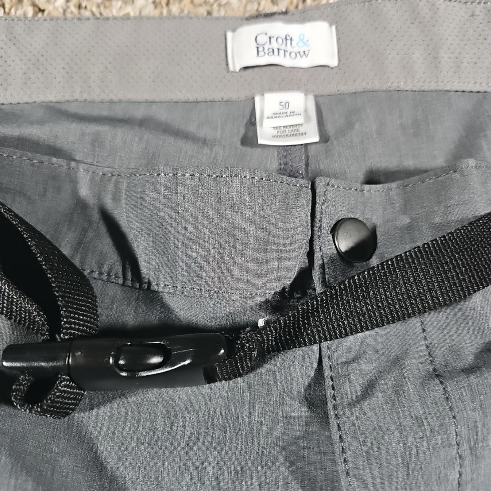 Croft & Barrow Croft & Barrow Relaxed Stretch Belted Cargo Hiking Shorts 50 Size US 44 / EU 60 - 3 Thumbnail