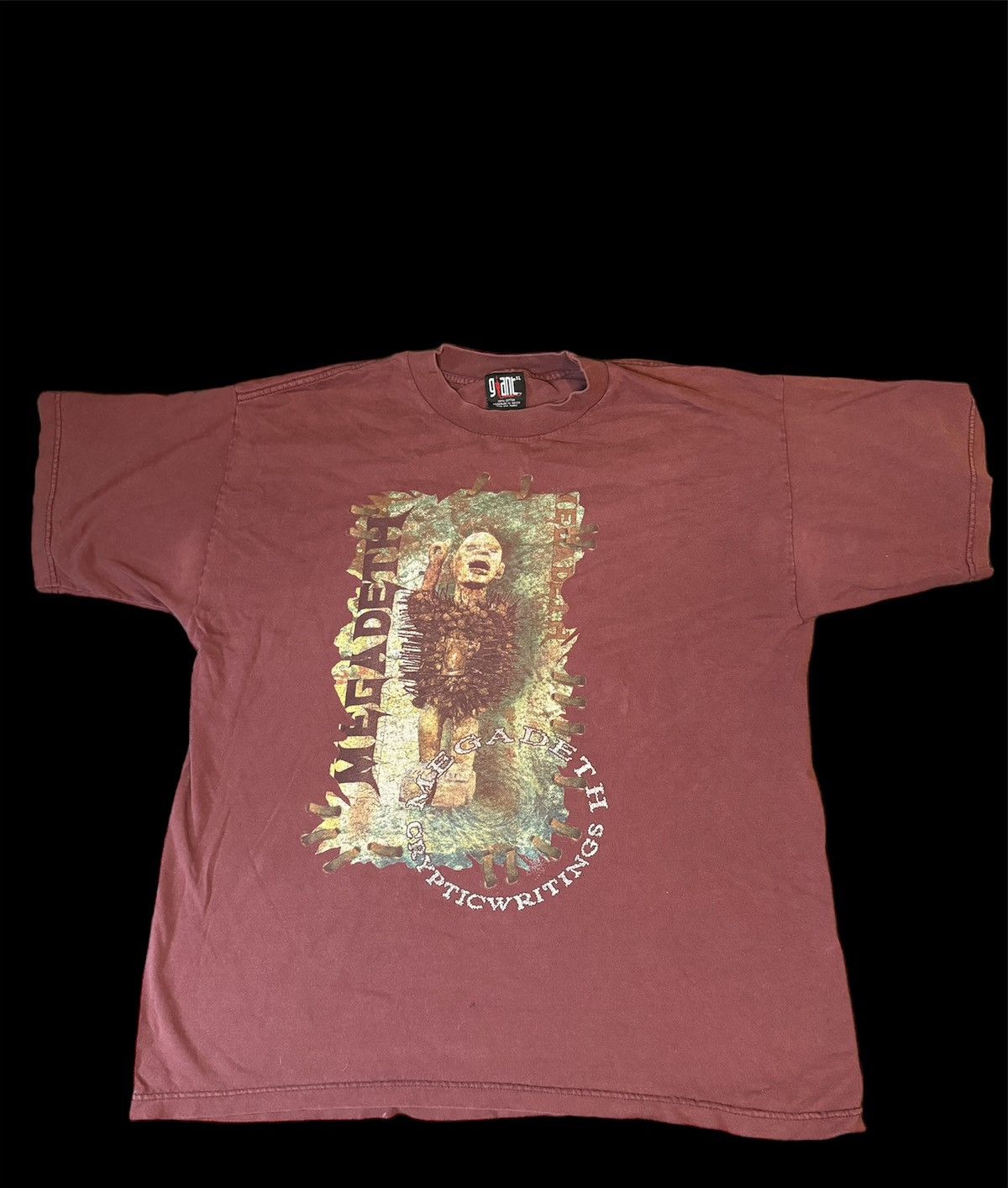 Band Tees × Vintage Vintage Megadeath 1997 grail tour/band tee Size US XL / EU 56 / 4 - 1 Thumbnail