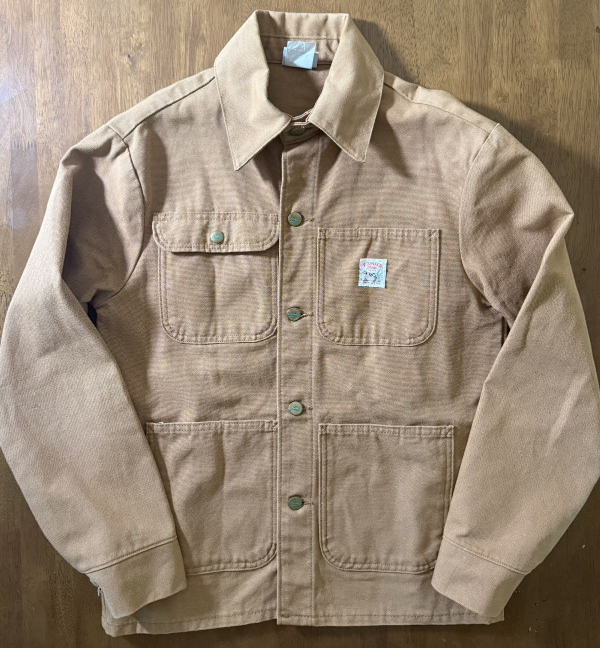 Pointer Pointer Brand Duck Canvas Chore Jacket Made In USA Size S Size US S / EU 44-46 / 1 - 1 Thumbnail