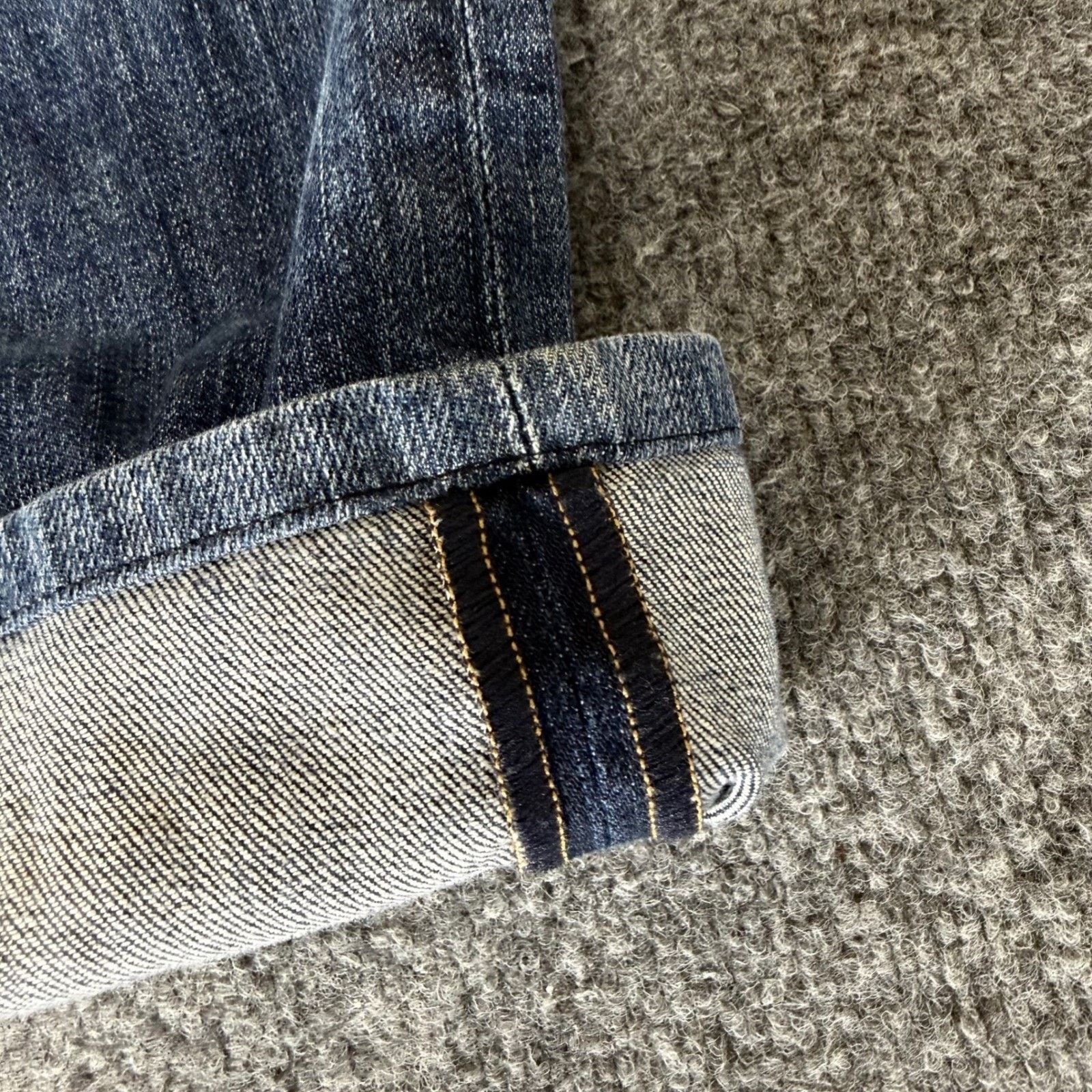 Other Fidelity Denim Jimmy Exile Vintage Mens Jeans Blue 32x30 Size US 32 / EU 48 - 10 Thumbnail