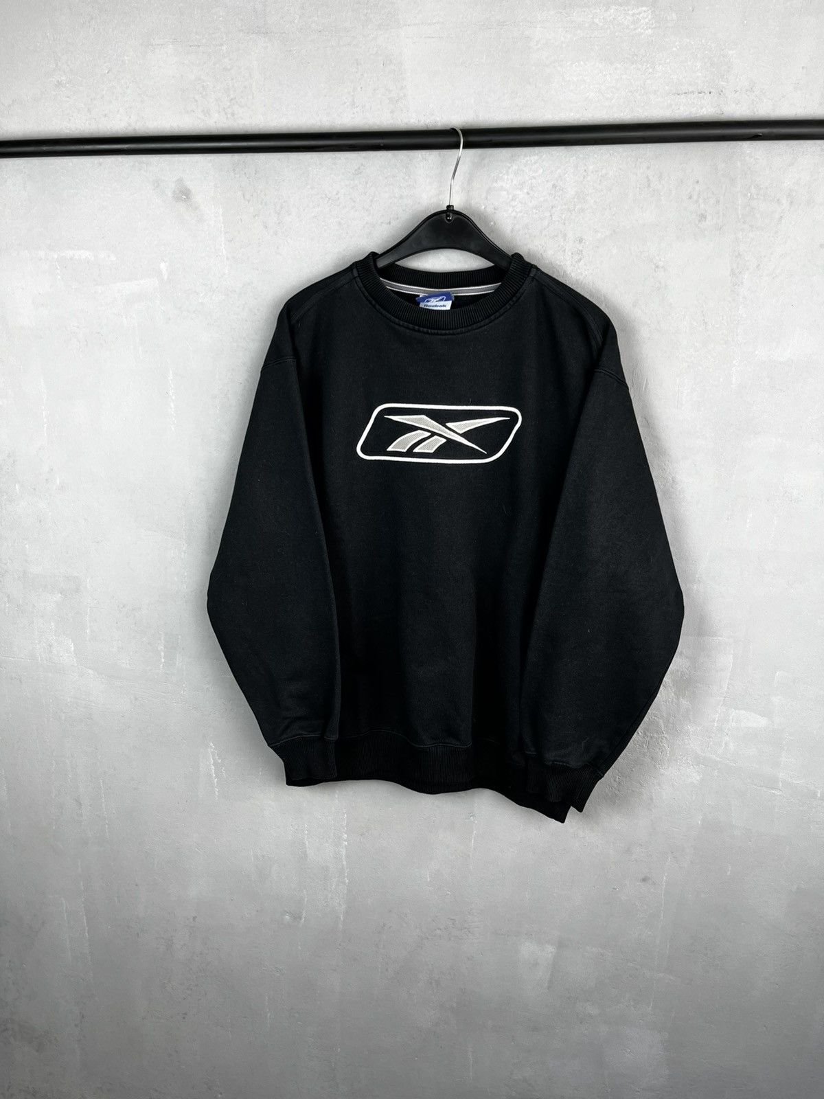 Reebok × Vintage Vintage Reebok Sweatshirt Embroidered Logo Blue Size US M / EU 48-50 / 2 - 4 Thumbnail